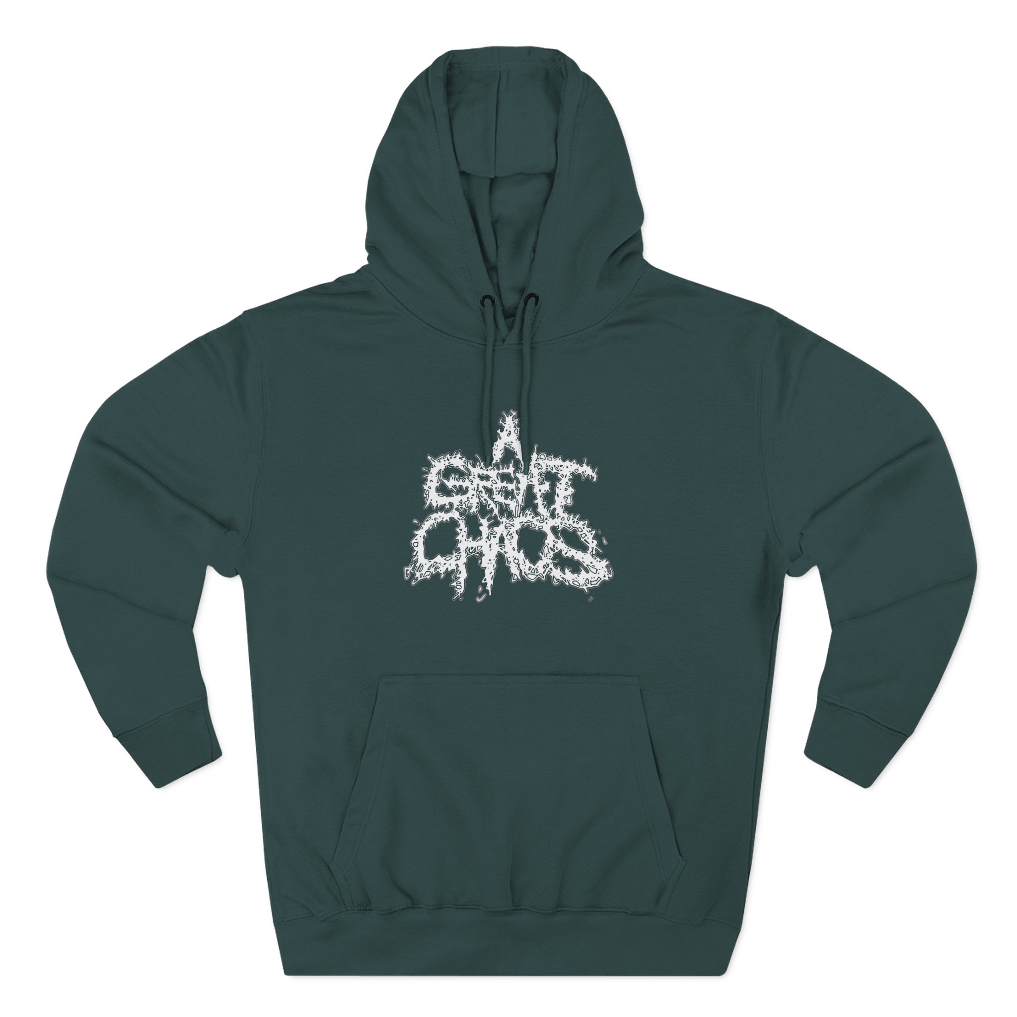 A Great Chaos Spell Out Three-Panel Fleece Hoodie