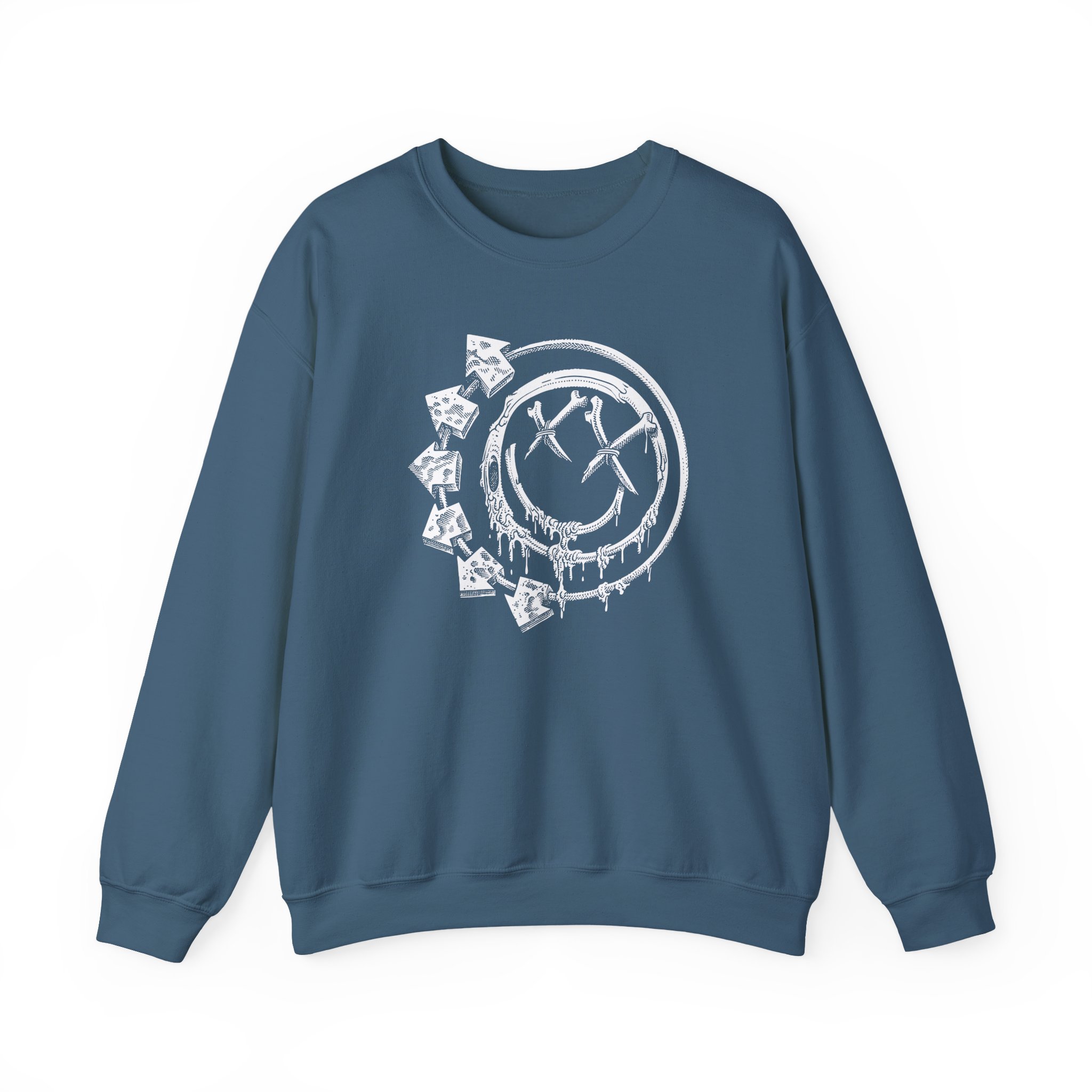 Blink 182 - Bones Unisex Heavy Blendâ„¢ Crewneck Sweatshirt