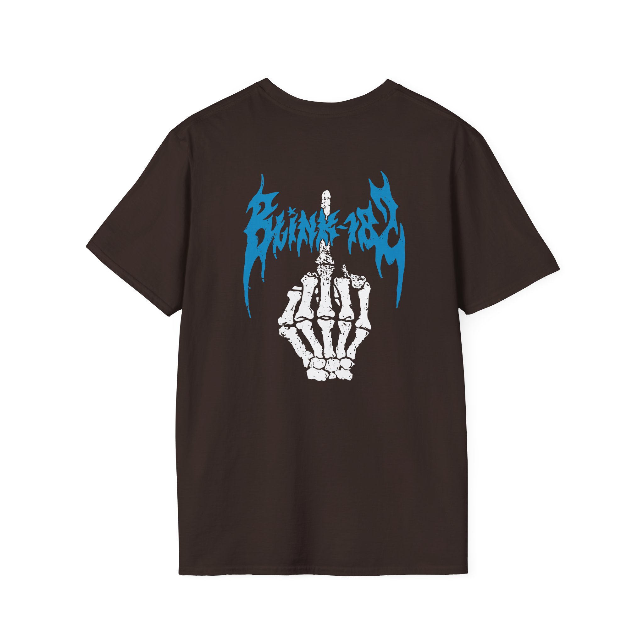 Blink 182 Middle Finger Unisex Softstyle T-Shirt