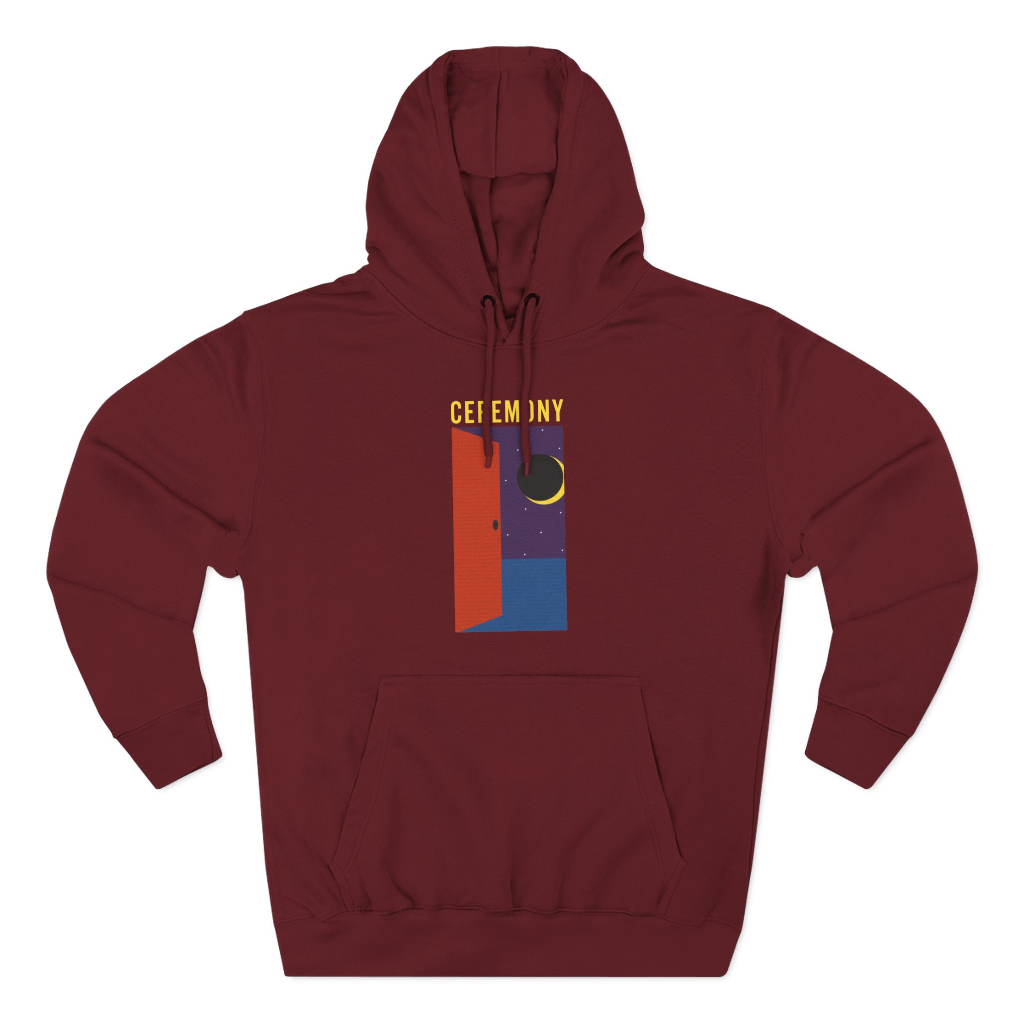 Ceremony in the Spirit World Now Three-Panel Fleece Hoodie