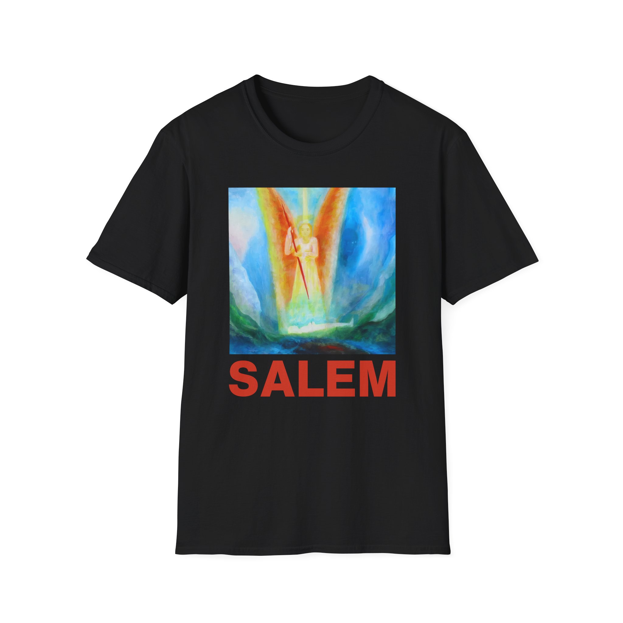 Salem Fires in Heaven Unisex Softstyle T-Shirt