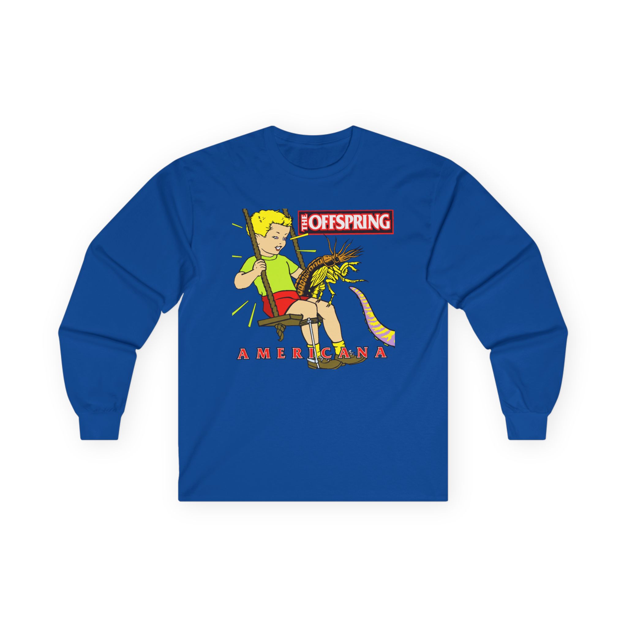 The Offspring Americana Unisex Ultra Cotton Long Sleeve Tee