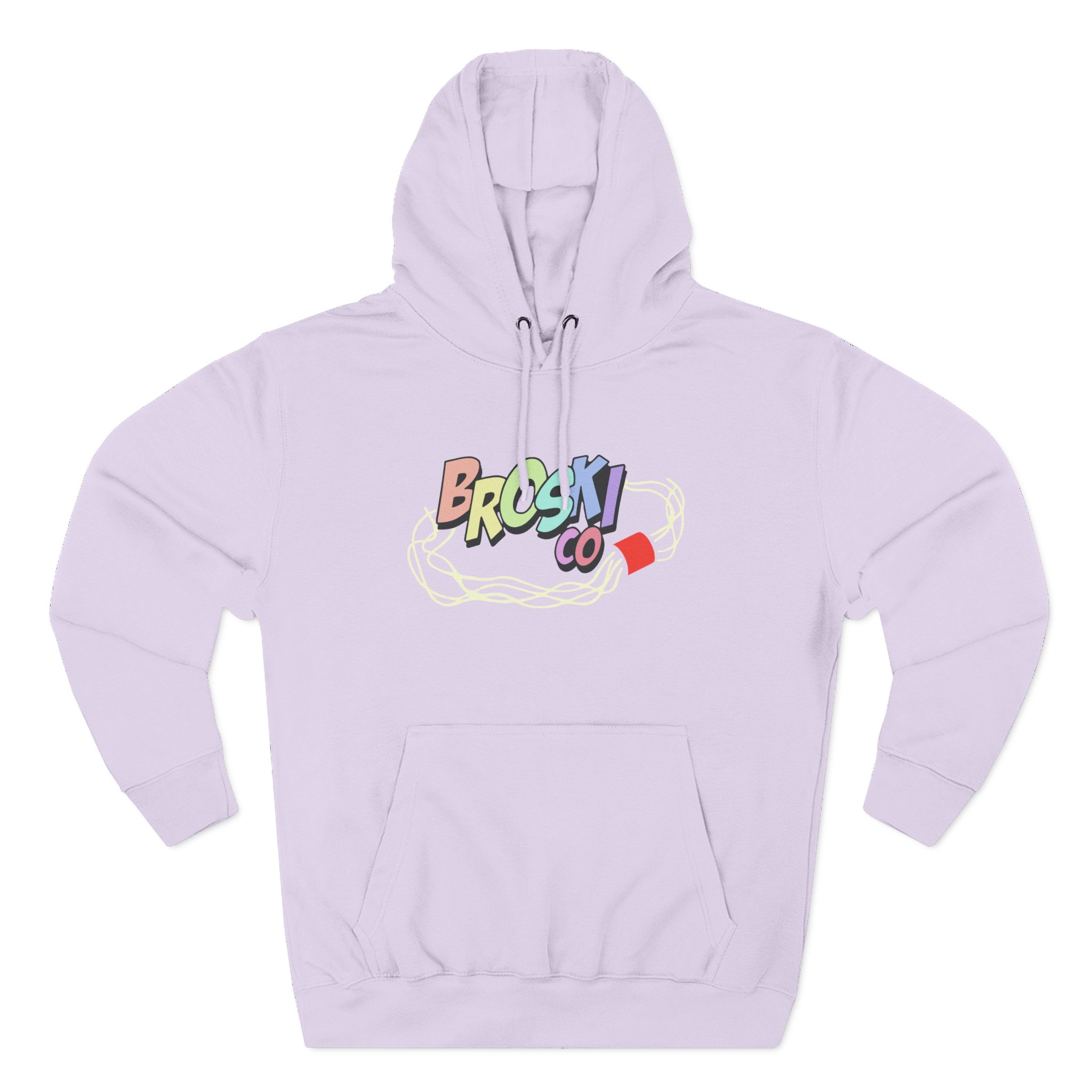 Broski Report Three-Panel Fleece Hoodie