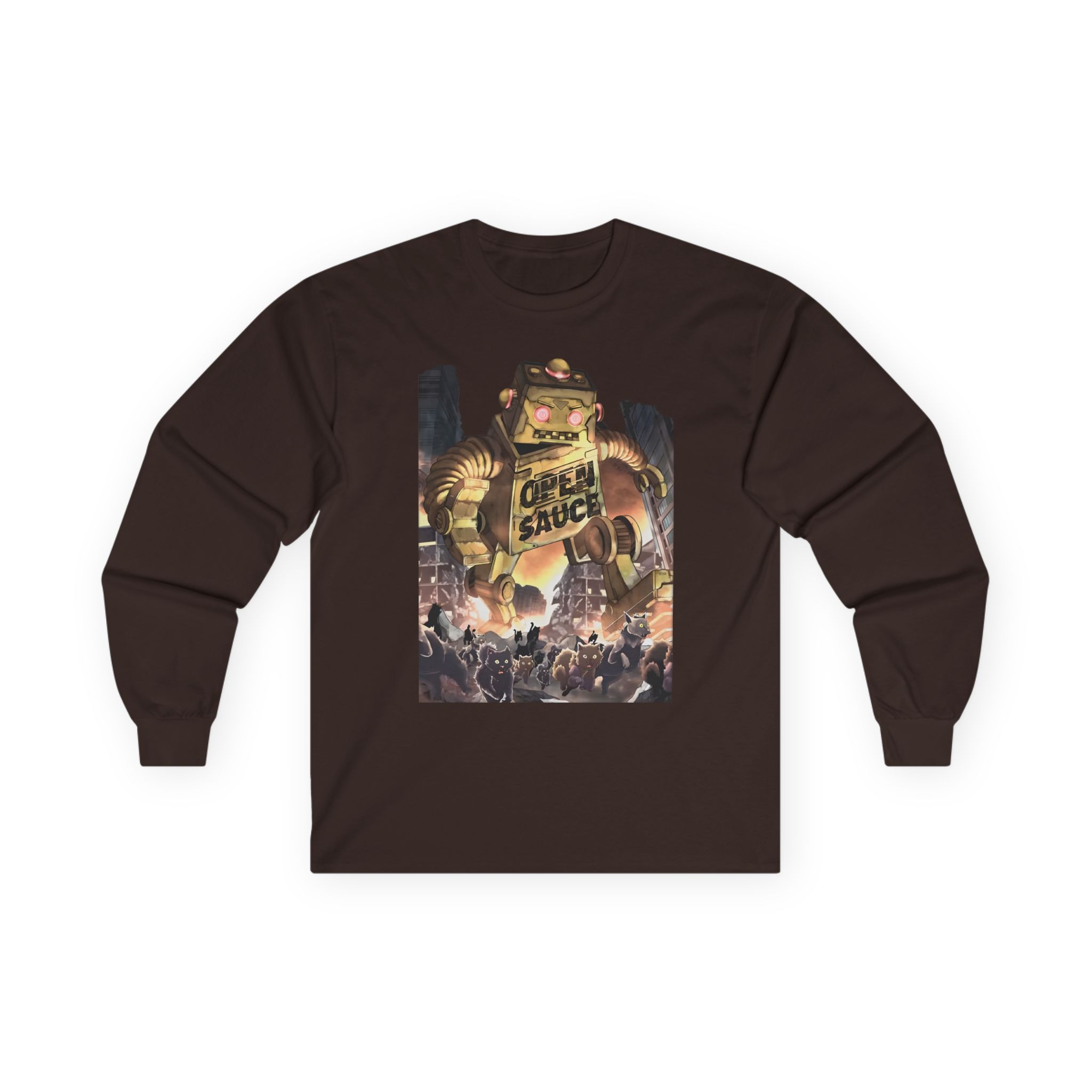 William Osman Open Sauce Unisex Ultra Cotton Long Sleeve Tee