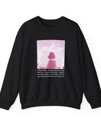 Lilypichu Dreamy Night Unisex Heavy Blend™ Crewneck Sweatshirt