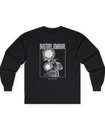 Boston Manor Sunflower Unisex Ultra Cotton Long Sleeve Tee