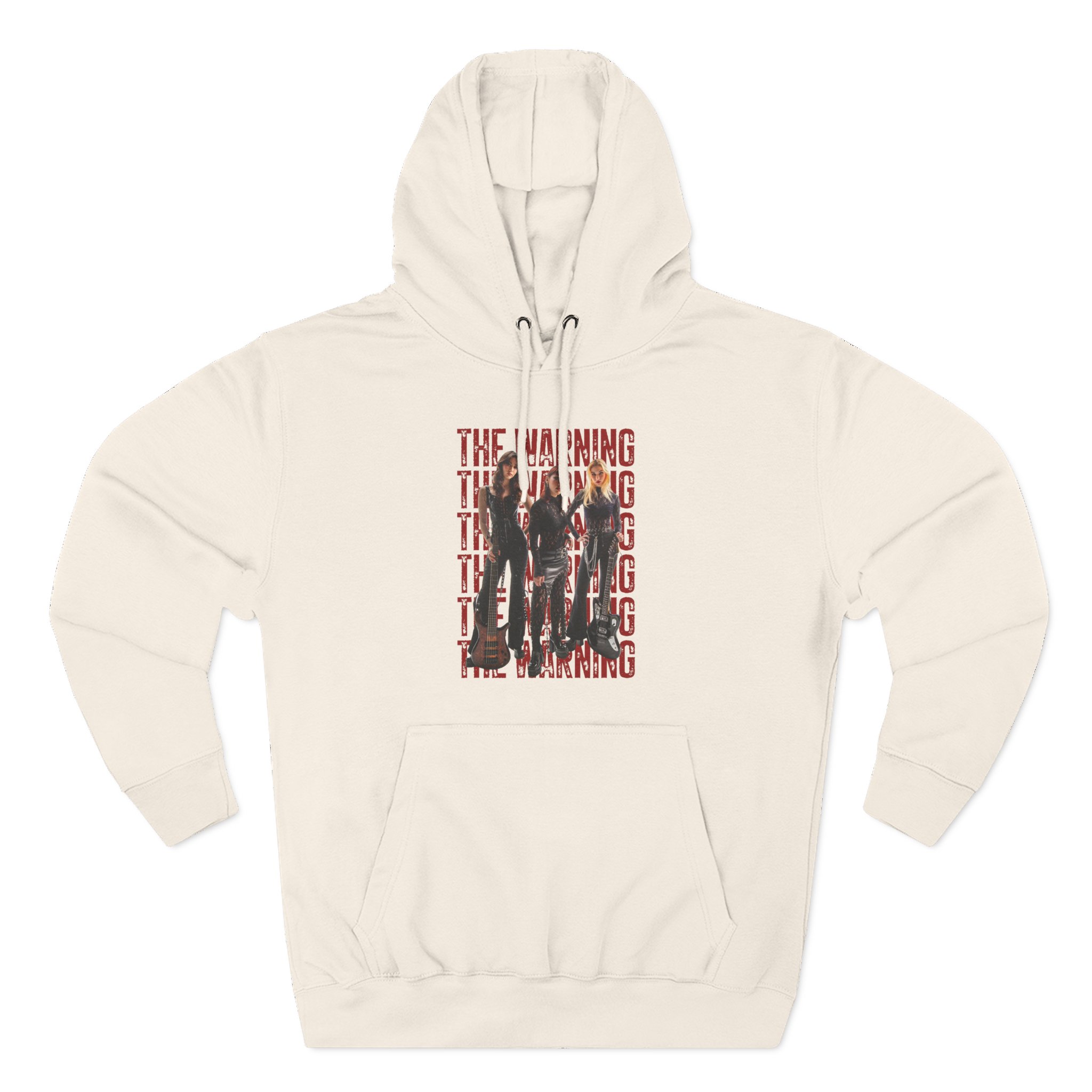 The Warning Stacked Three-Panel Fleece Hoodie