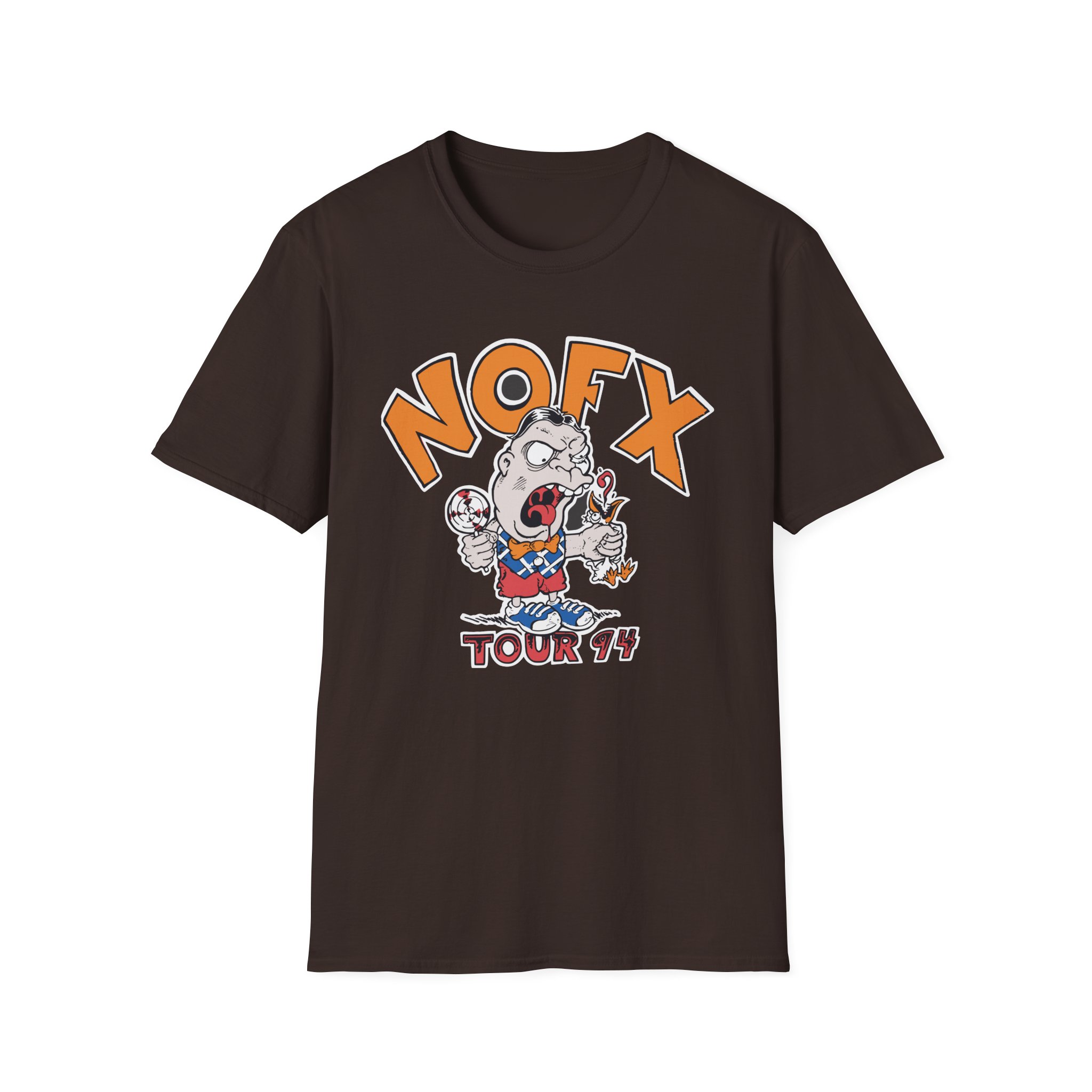 Nofx Lollipop Guy Unisex Softstyle T-Shirt