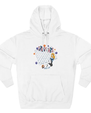 Stray Cats Pin Up Three-Panel Fleece Hoodie