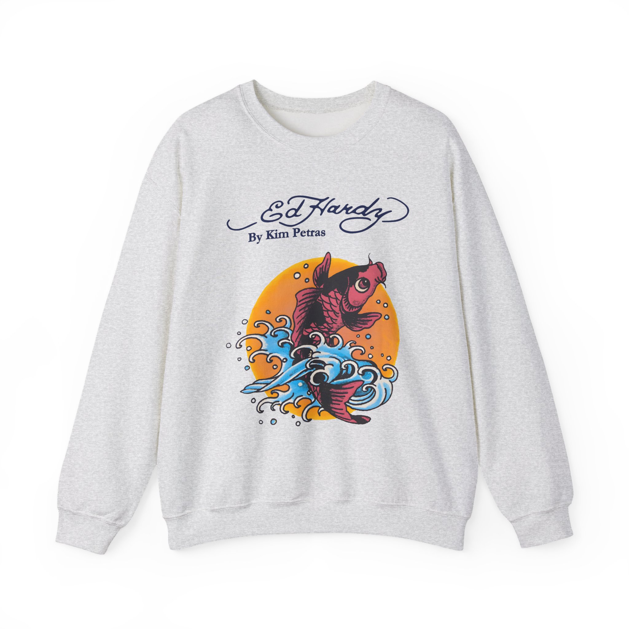Kim Petras Koi Fish Unisex Heavy Blendâ„¢ Crewneck Sweatshirt