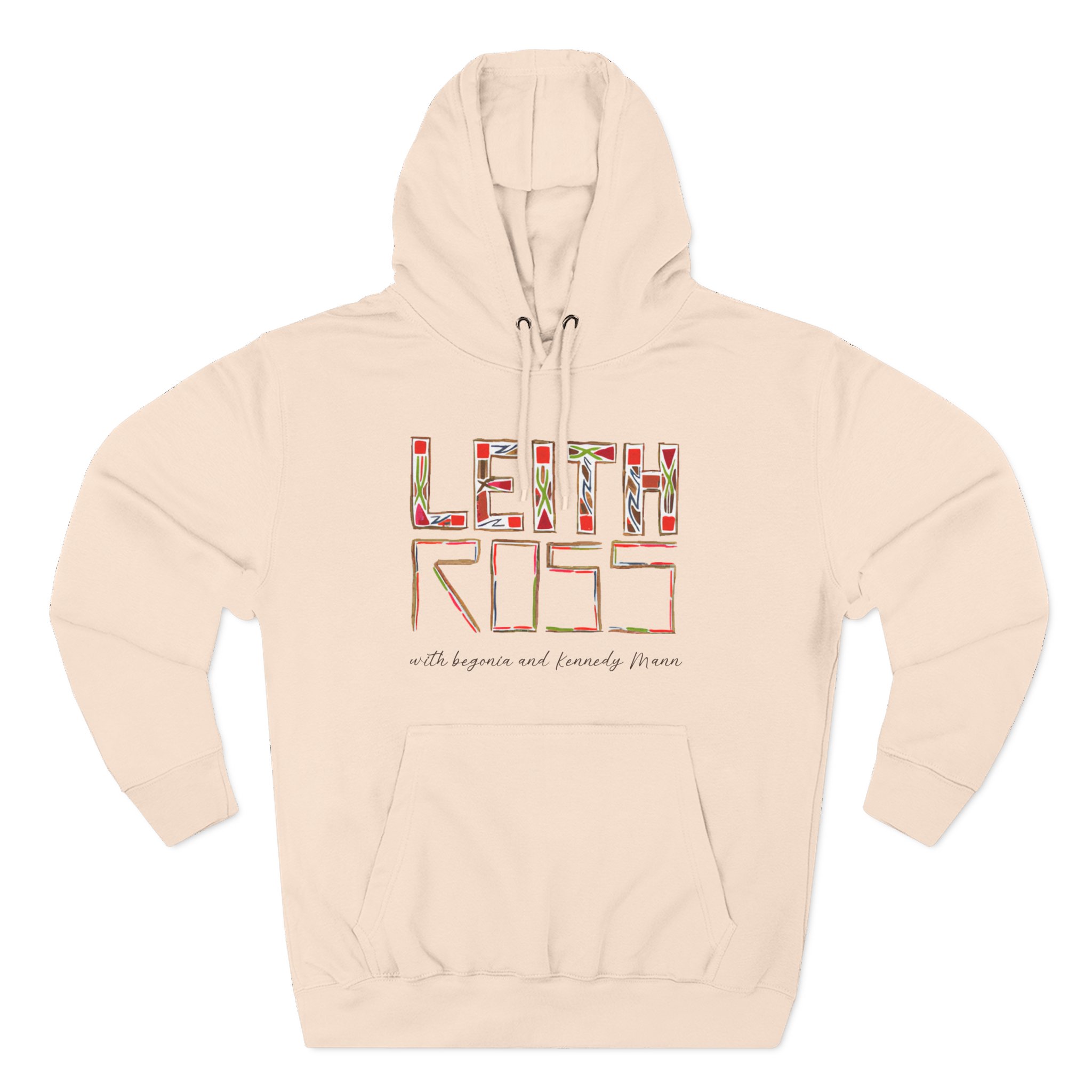 Leith Ross UK Tour Three-Panel Fleece Hoodie