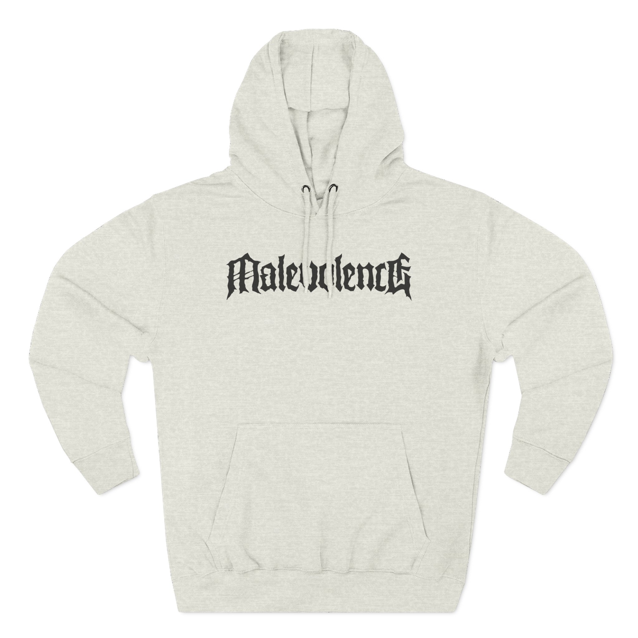 Malevolence Three-Panel Fleece Hoodie