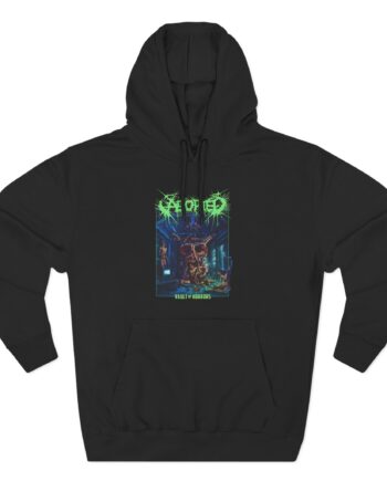 Aborted Vault of Horrors Three-Panel Fleece Hoodie