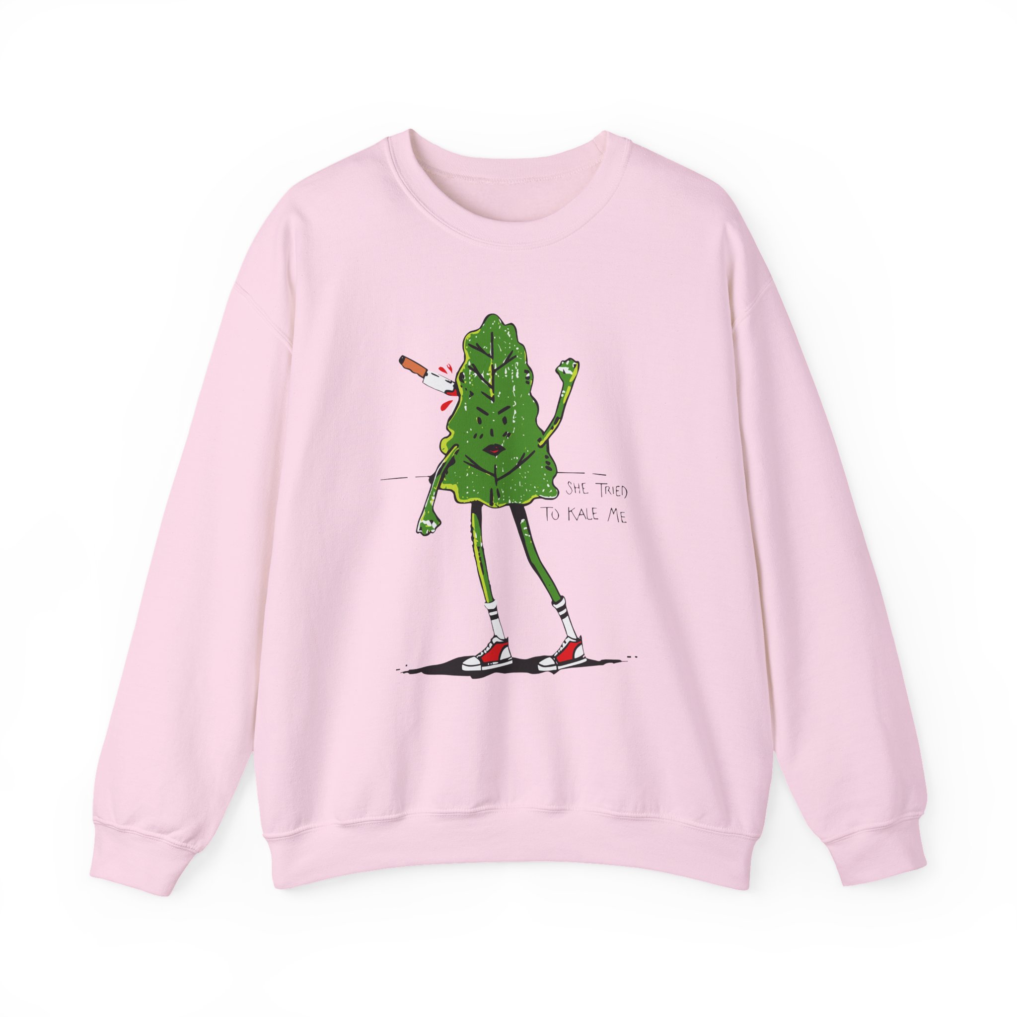Chad Chad She Tired Kale Me Unisex Heavy Blendâ„¢ Crewneck Sweatshirt