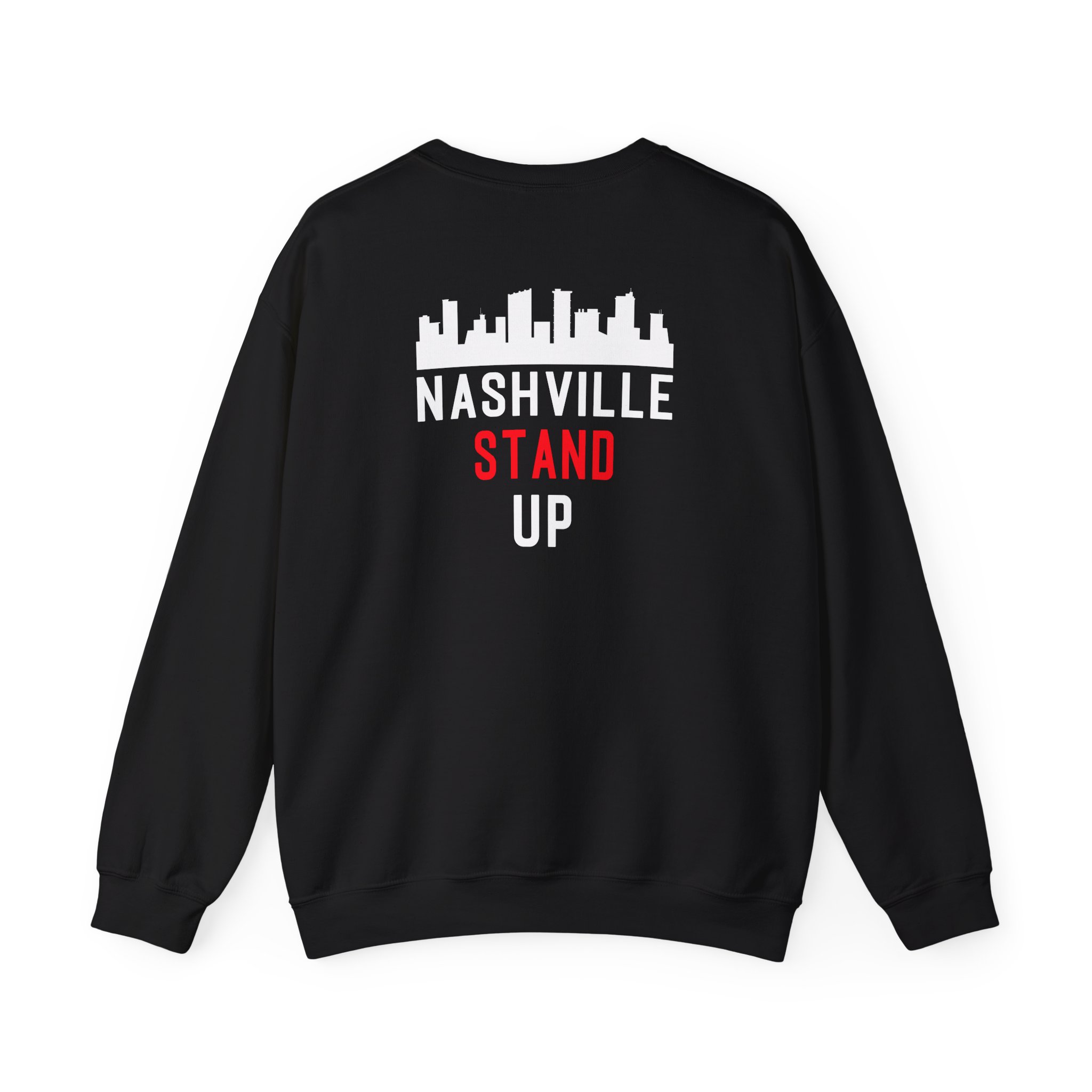 Caleb Plant Nashville Stand Up World Championship Unisex Heavy Blendâ„¢ Crewneck Sweatshirt
