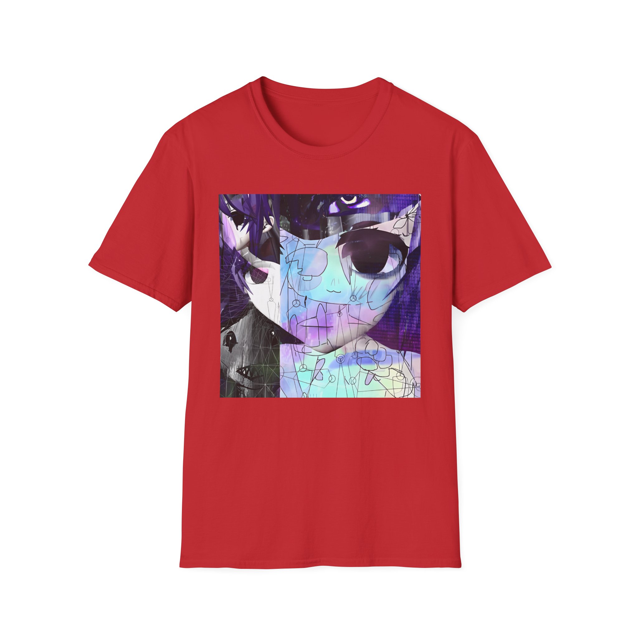 Sewerslvt Skitzofrenia Simulation Album Cover Unisex Softstyle T-Shirt