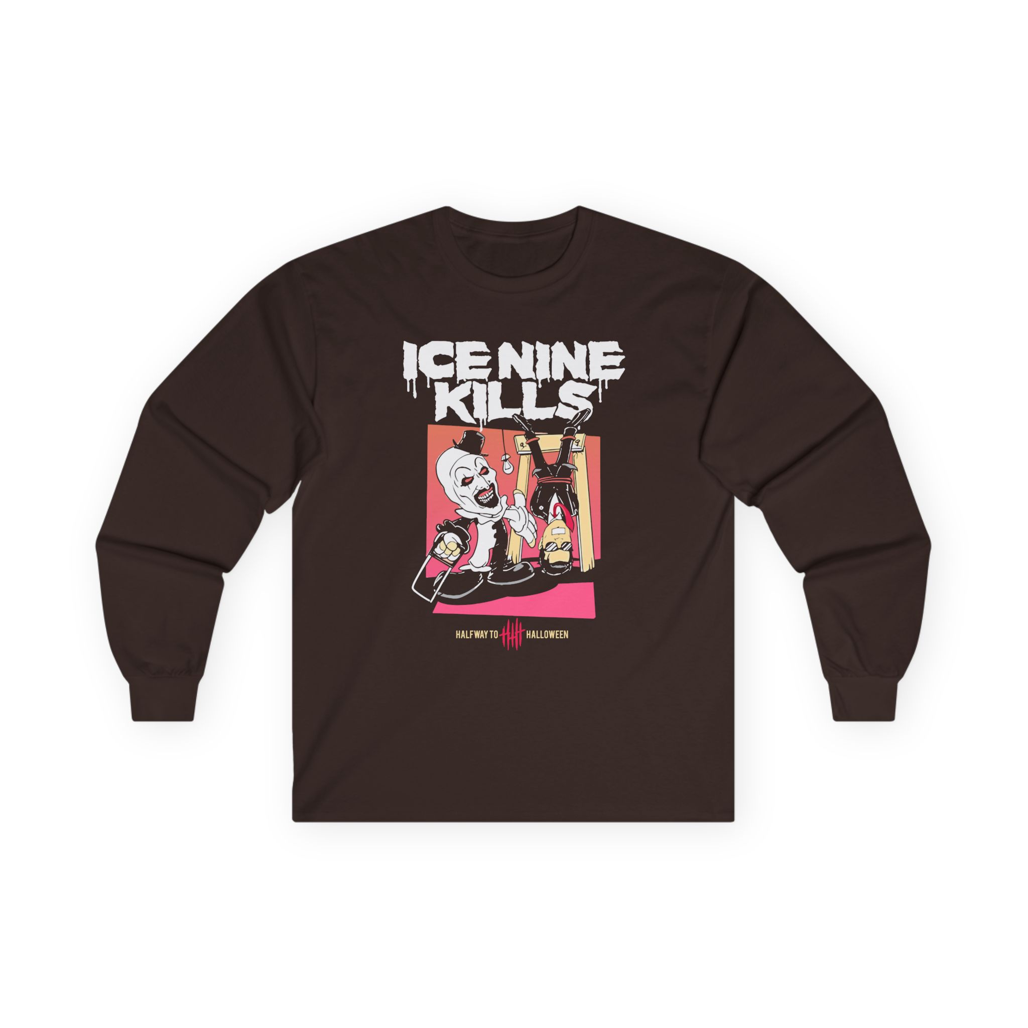 Ice Nine Kills Cut in Half Way to Halloween Unisex Ultra Cotton Long Sleeve Tee