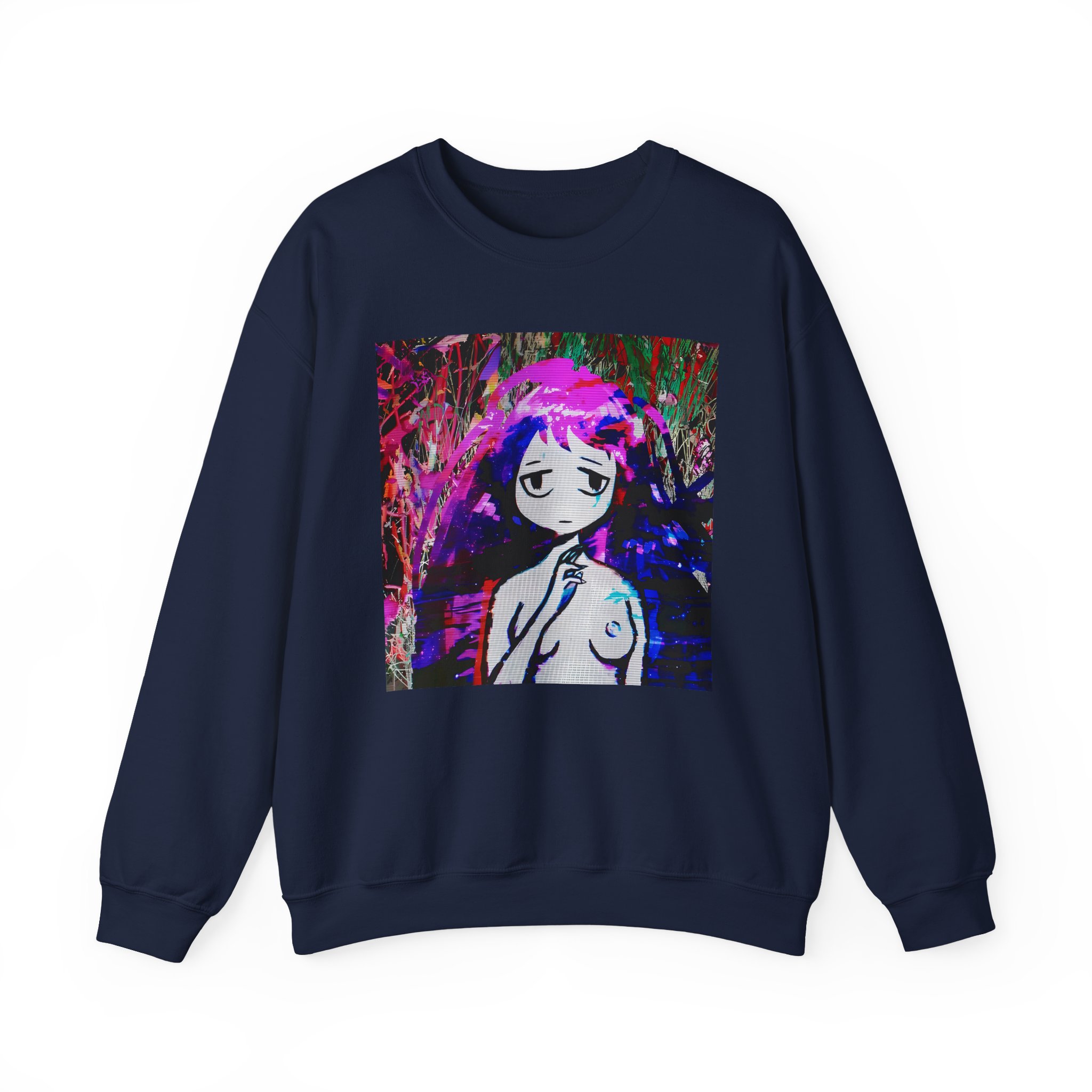 Sewerslvt Draining Love Story 1 Album Cover Unisex Heavy Blendâ„¢ Crewneck Sweatshirt