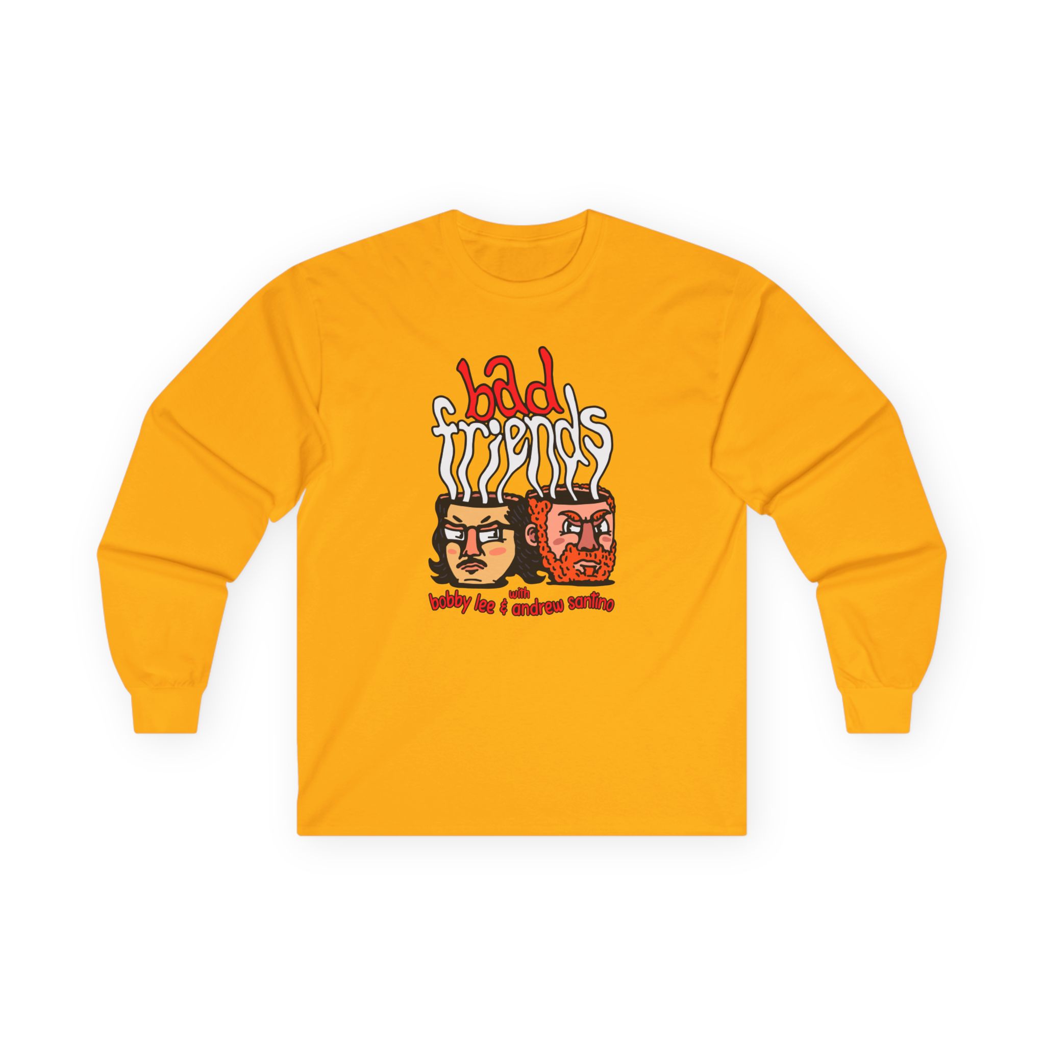 Bad Friends Mugheads Unisex Ultra Cotton Long Sleeve Tee