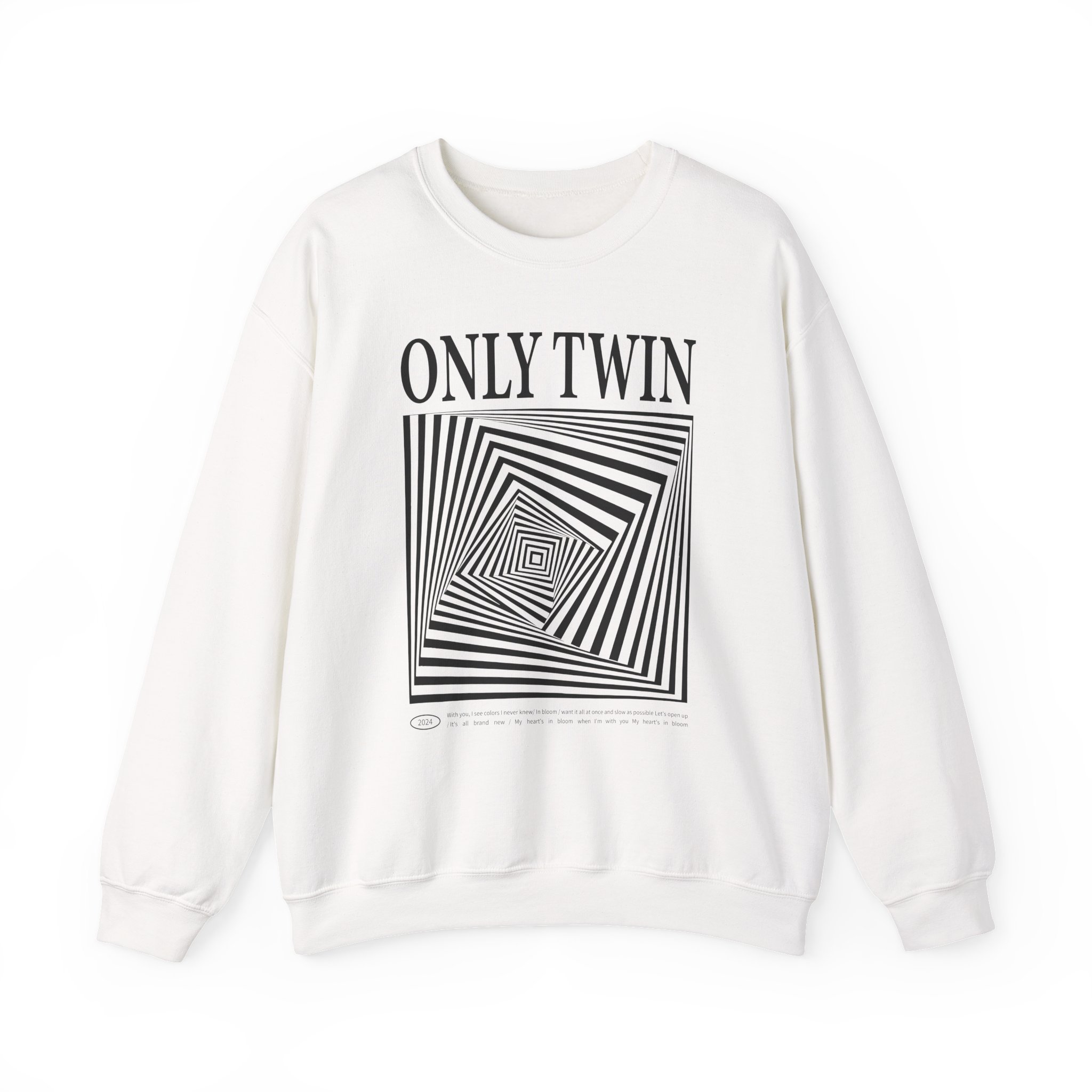 Nina Dobrev Only Twin in Bloom Unisex Heavy Blendâ„¢ Crewneck Sweatshirt