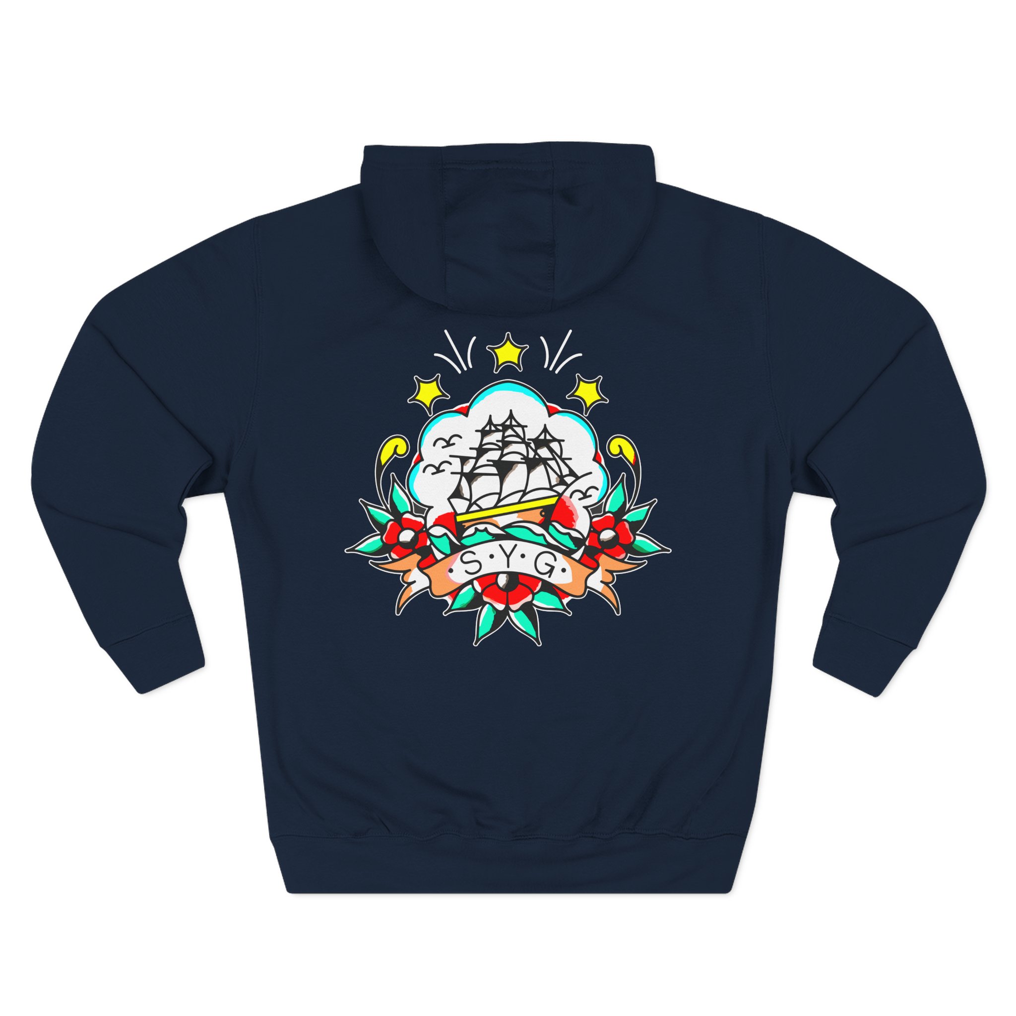 Set Your Goals Mutiny Three-Panel Fleece Hoodie