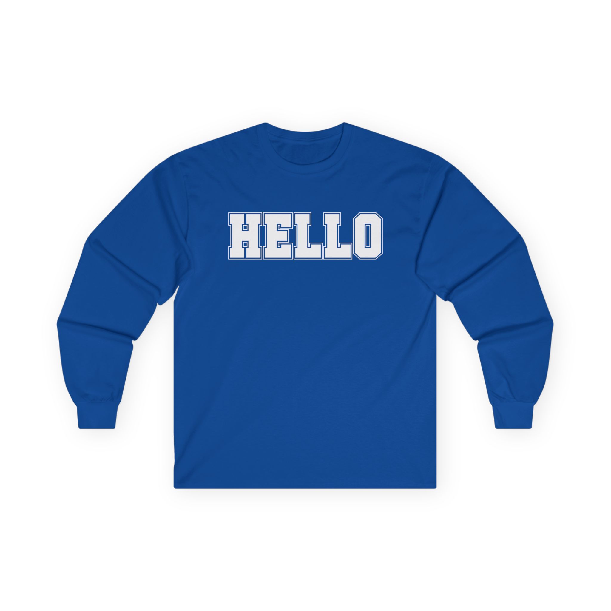 Shubble hello Unisex Ultra Cotton Long Sleeve Tee