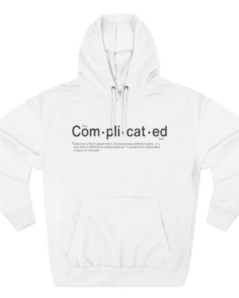 Joshua Bassett Complicated Definition Three-Panel Fleece Hoodie