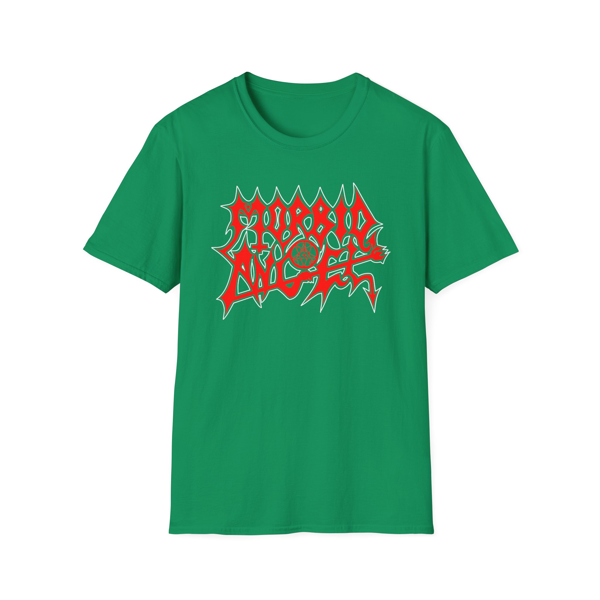 Morbid Angel Red Logo Unisex Softstyle T-Shirt