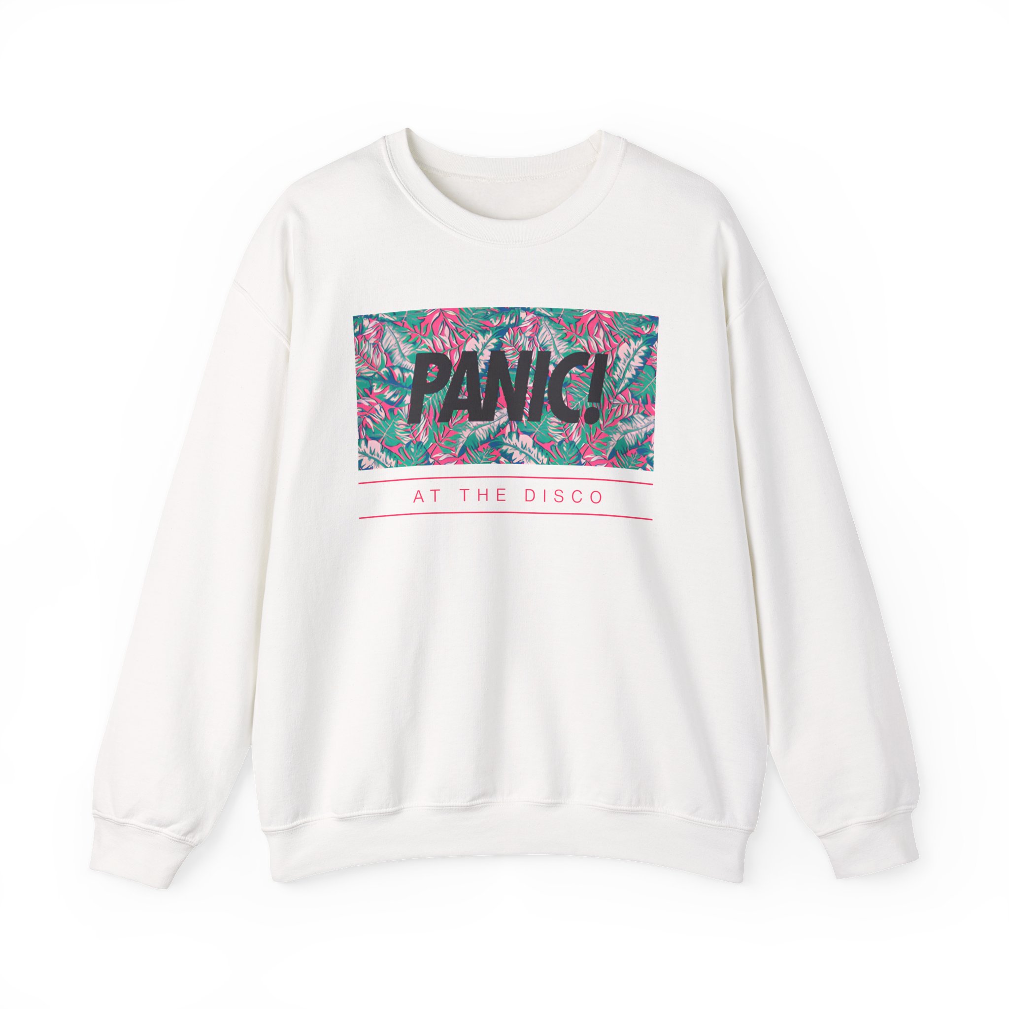Panic at the Disco Floral Unisex Heavy Blendâ„¢ Crewneck Sweatshirt