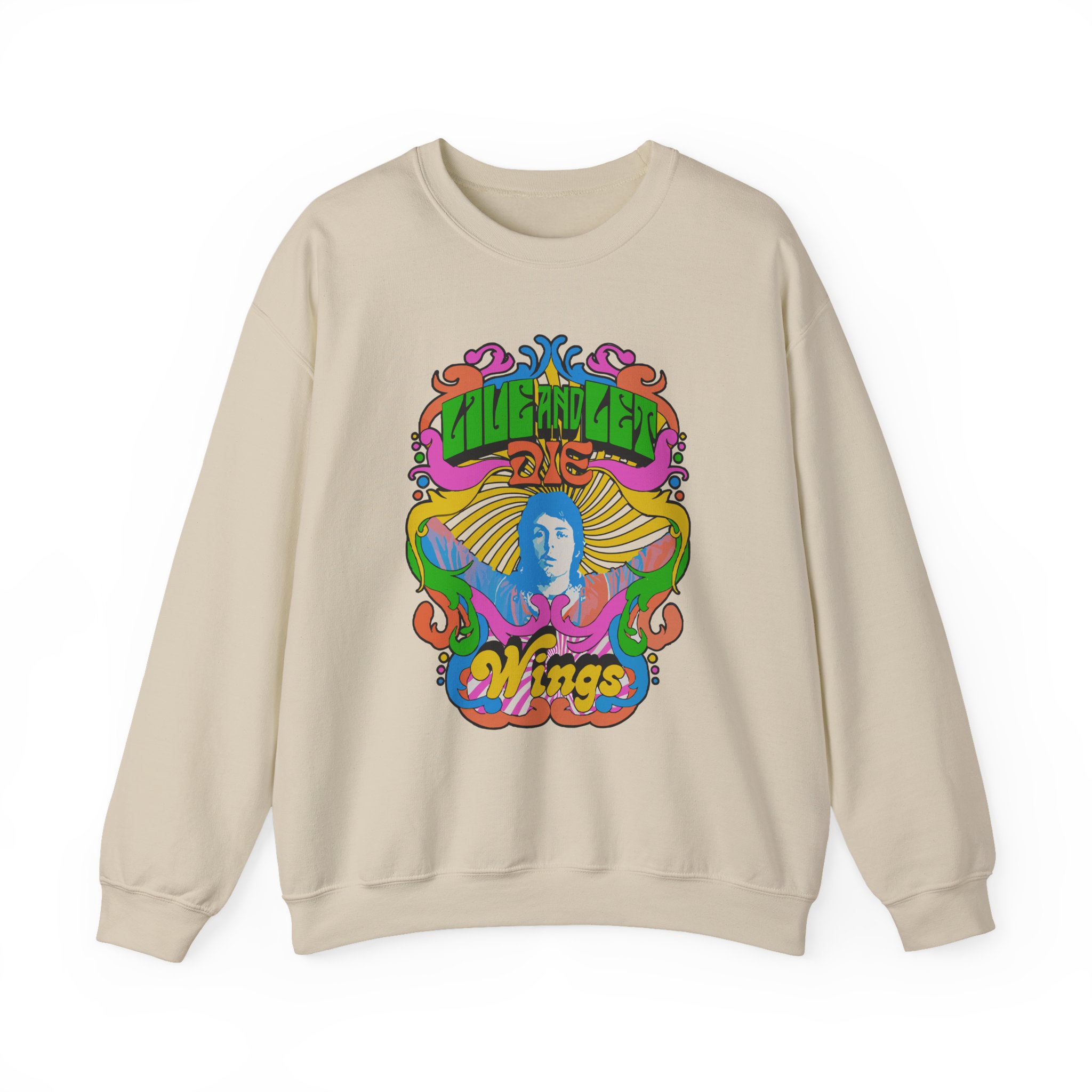 Wings Live And Let Die Unisex Heavy Blendâ„¢ Crewneck Sweatshirt