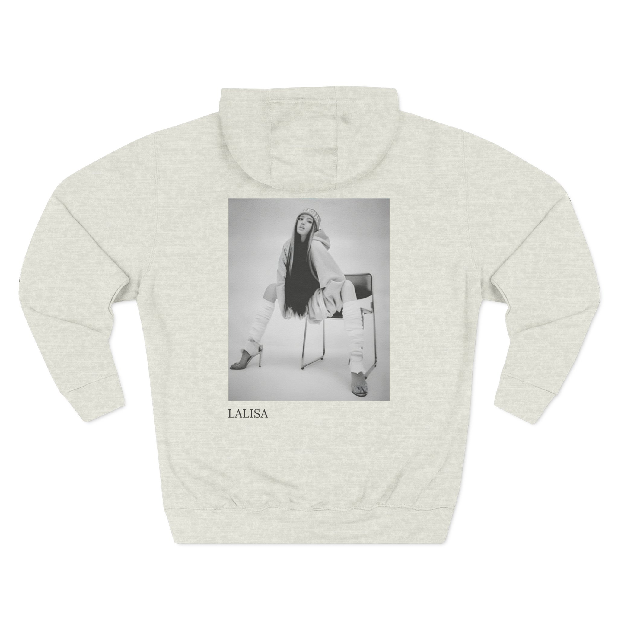 B Lisa Three-Panel Fleece Hoodie