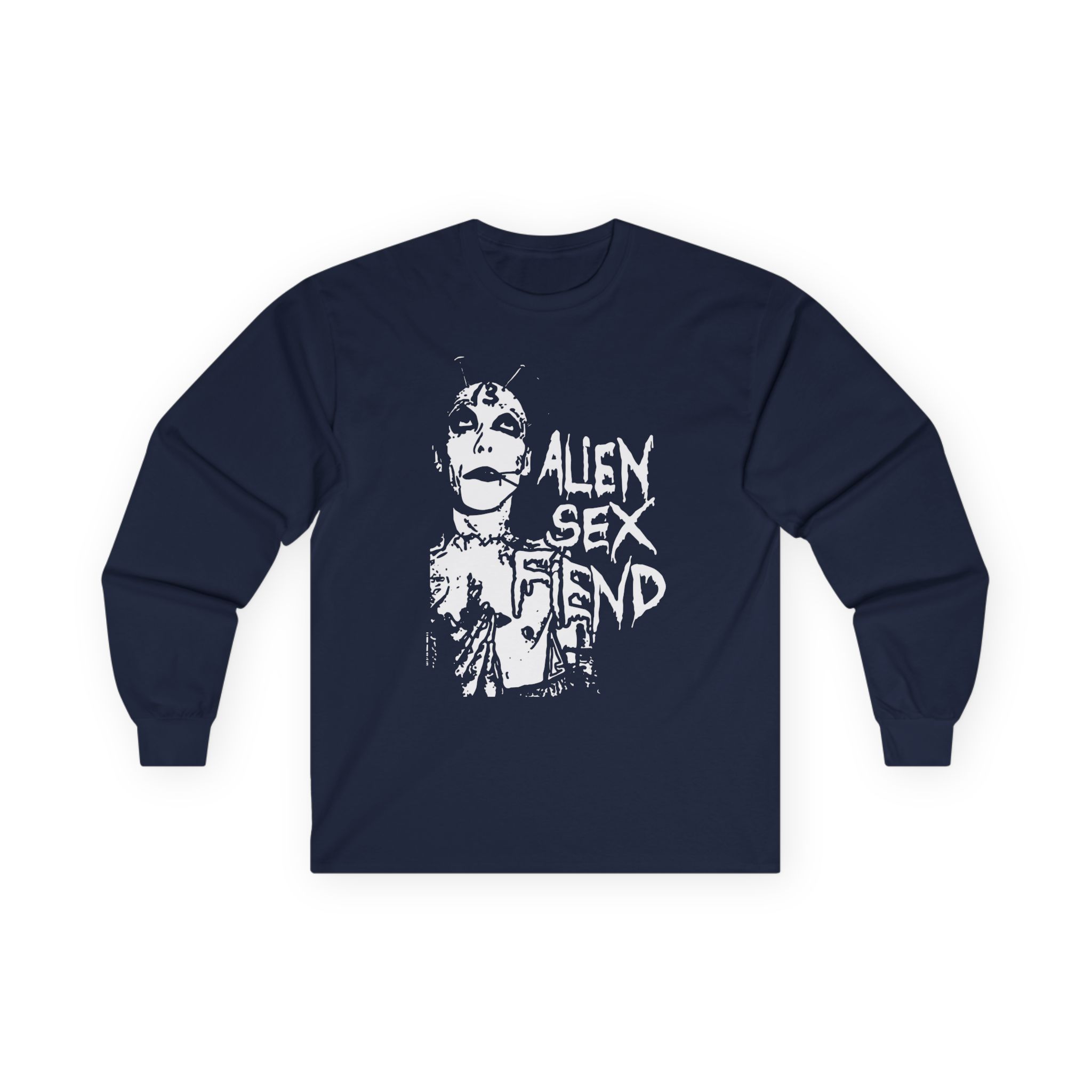 Alien Sex Fiend 13 Head Unisex Ultra Cotton Long Sleeve Tee