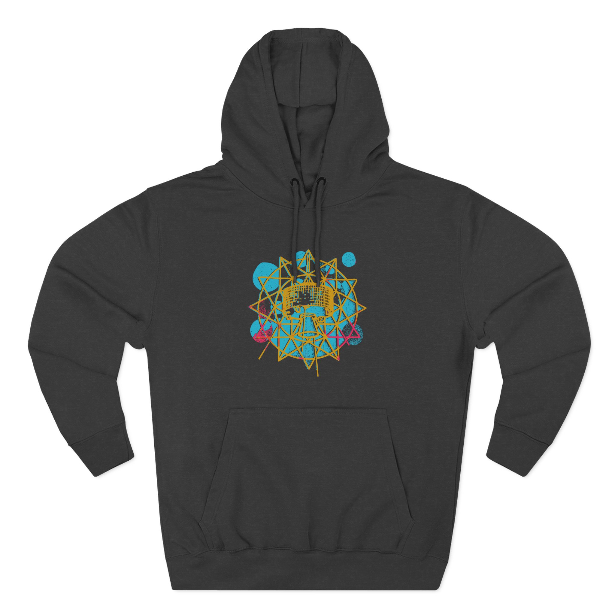 Cave in Mashup Three-Panel Fleece Hoodie
