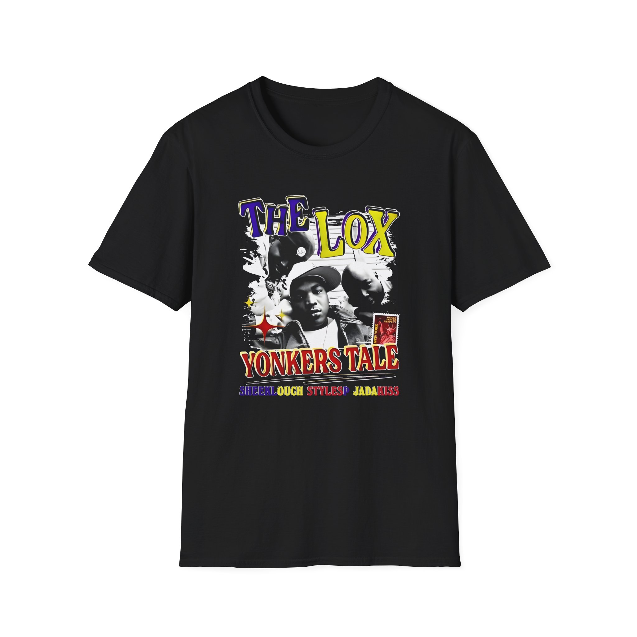 The Lox Yonkers Tale Sheek Louch Styles P Jadakiss Unisex Softstyle T-Shirt
