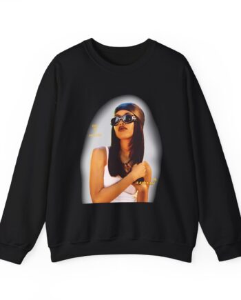 Aaliyah OIAM Portrait Unisex Heavy Blend™ Crewneck Sweatshirt