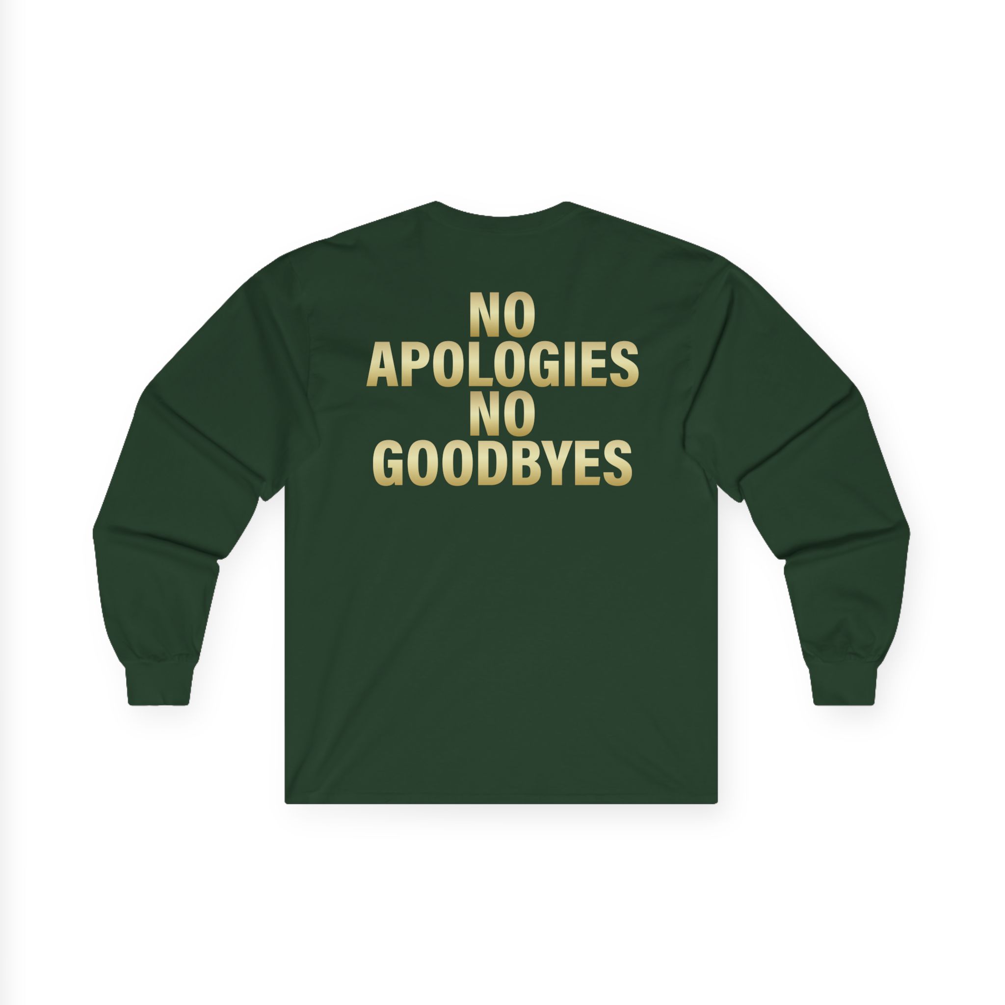 Spite No Apologies Foil Unisex Ultra Cotton Long Sleeve Tee