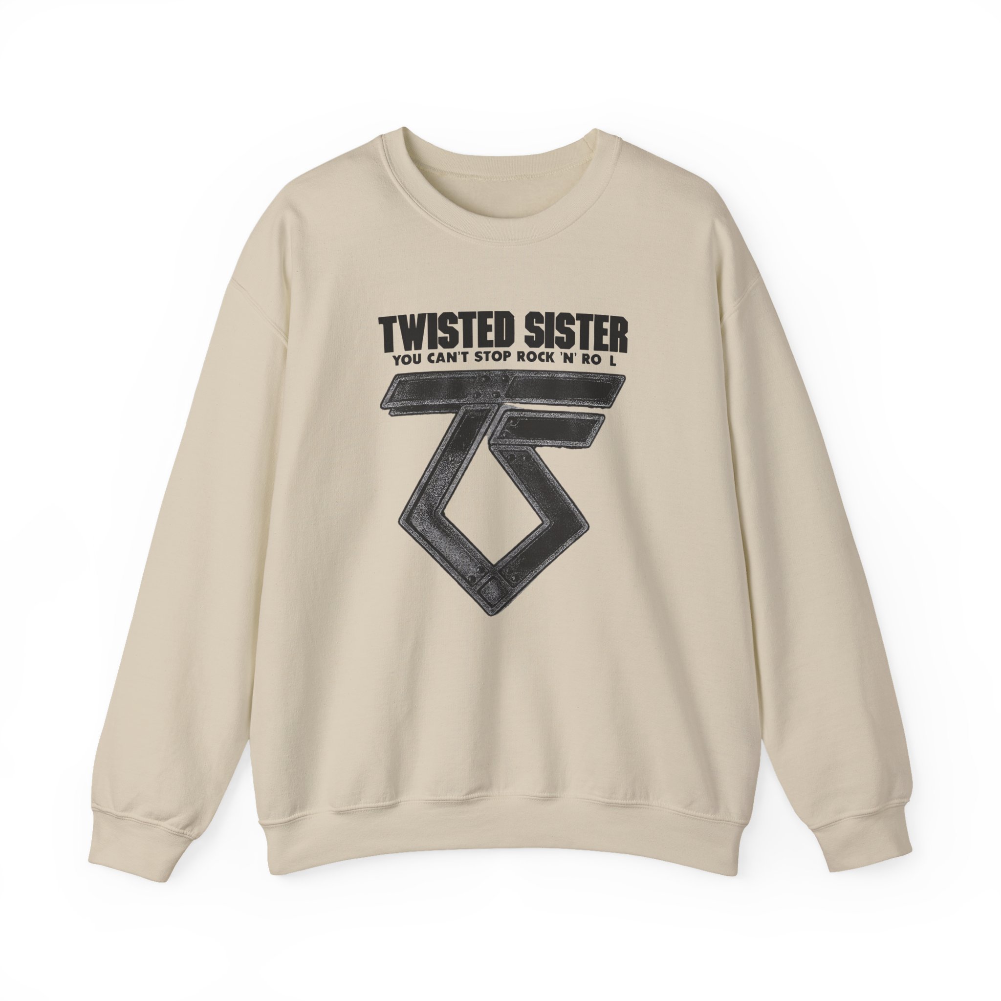 Can't Stop Rock 'n' Roll Twisted Sister Unisex Heavy Blendâ„¢ Crewneck Sweatshirt
