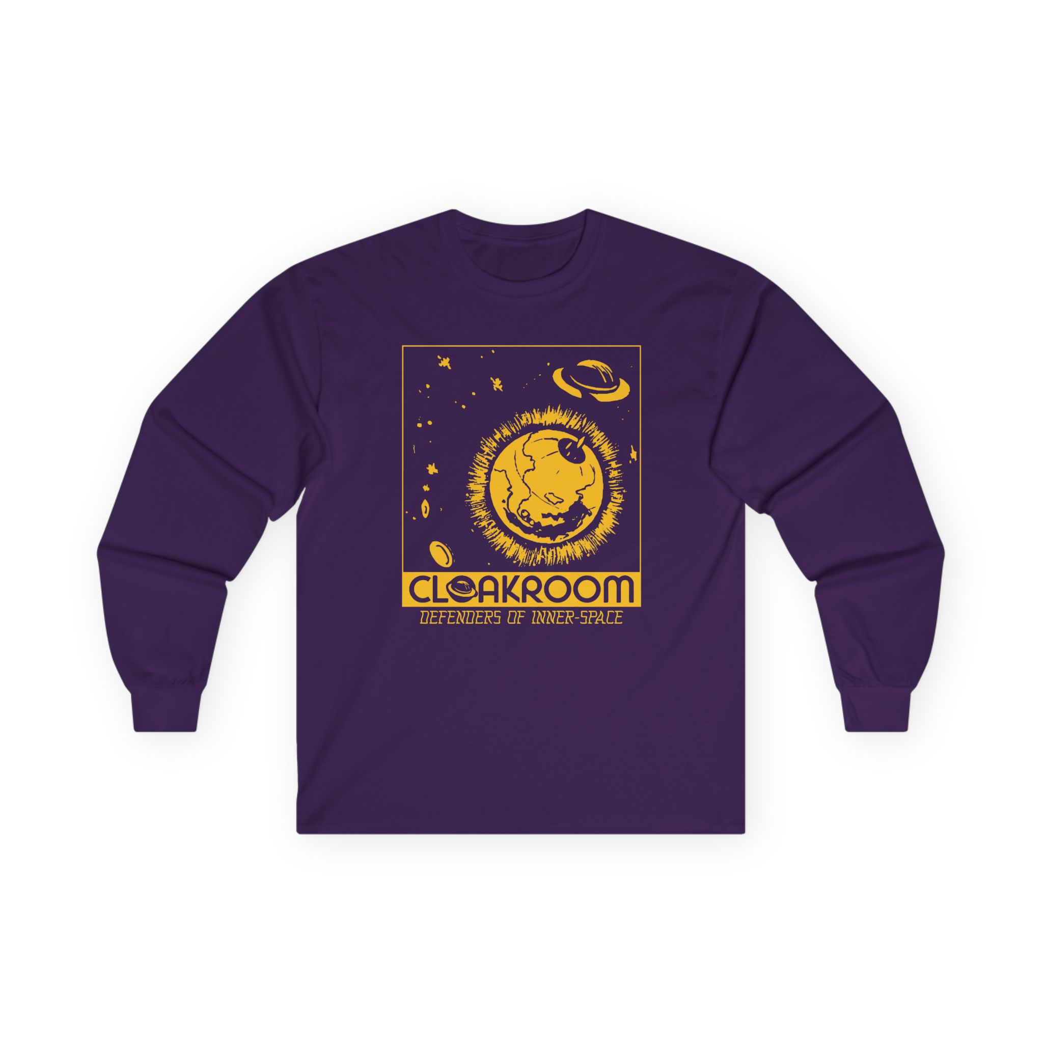 Cloakroom Inner Space Unisex Ultra Cotton Long Sleeve Tee