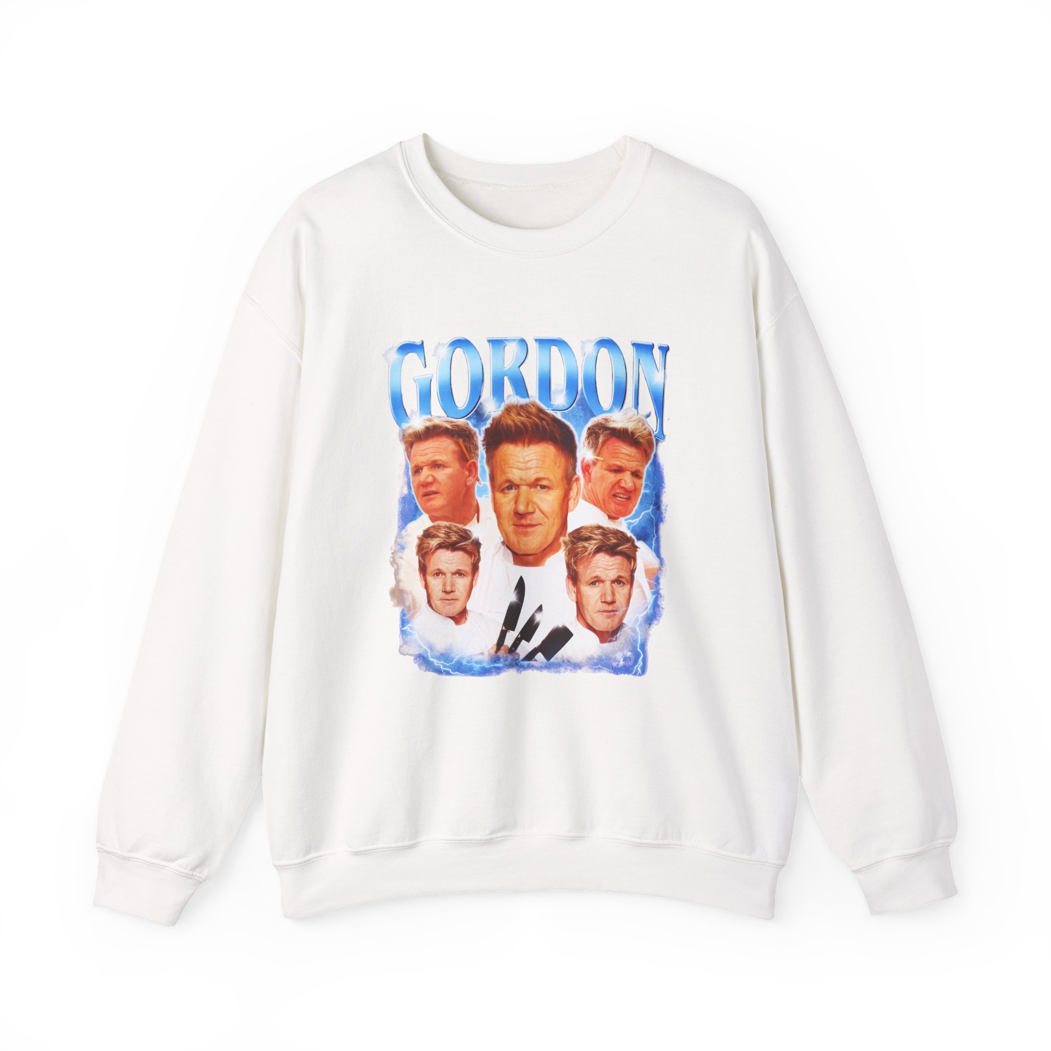 Gordon Ramsay Yes, Chef Unisex Heavy Blendâ„¢ Crewneck Sweatshirt