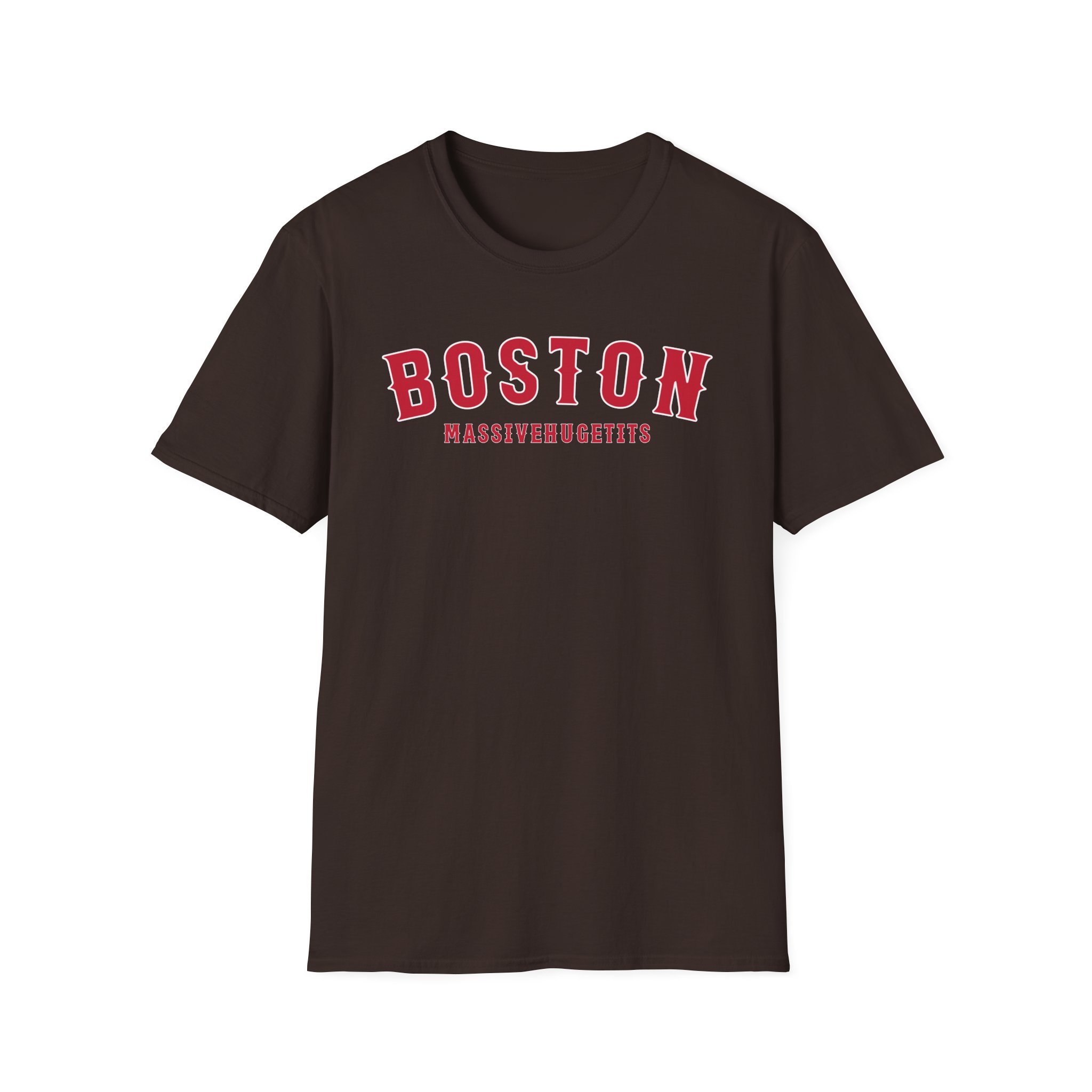 Ymh Boston Massivehugetits Unisex Softstyle T-Shirt
