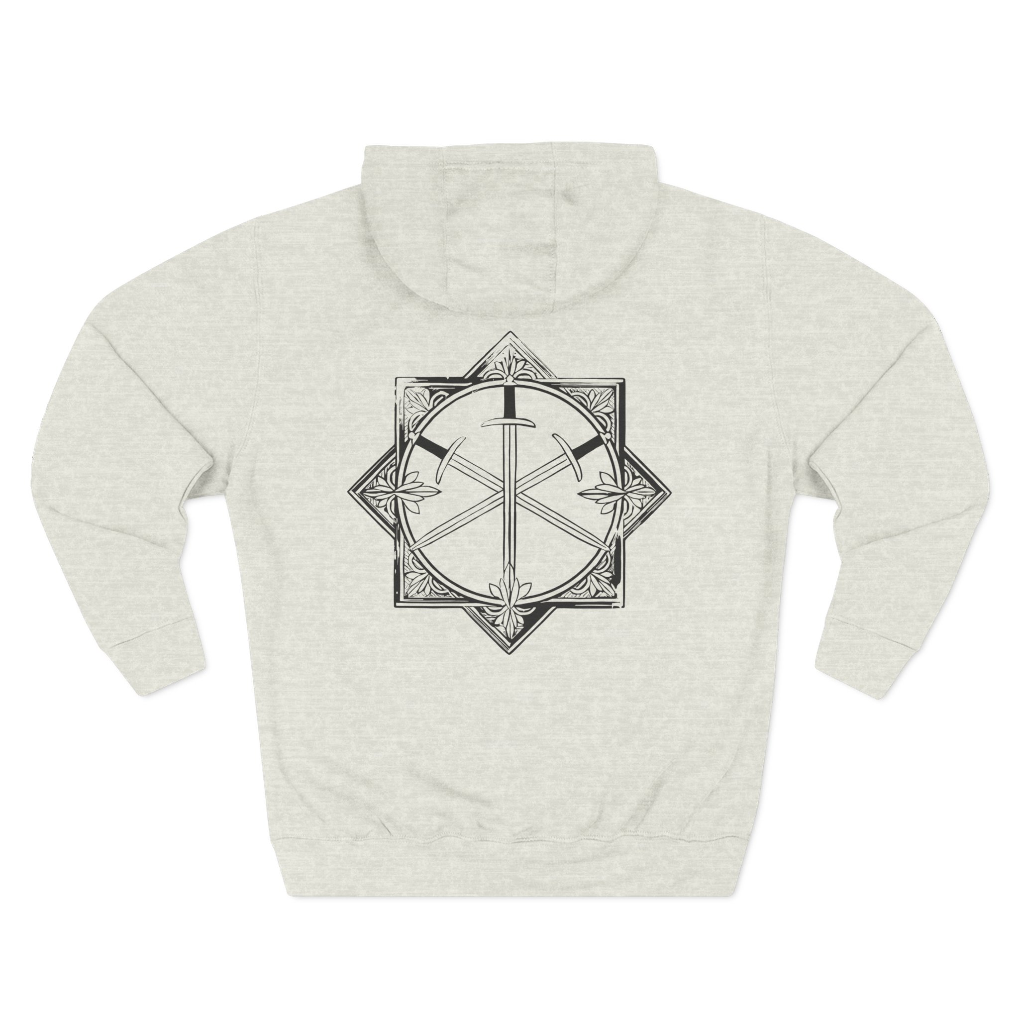 Lost Paradise Swords Three-Panel Fleece Hoodie