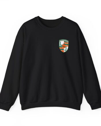 Larry June Badge Unisex Heavy Blend™ Crewneck Sweatshirt