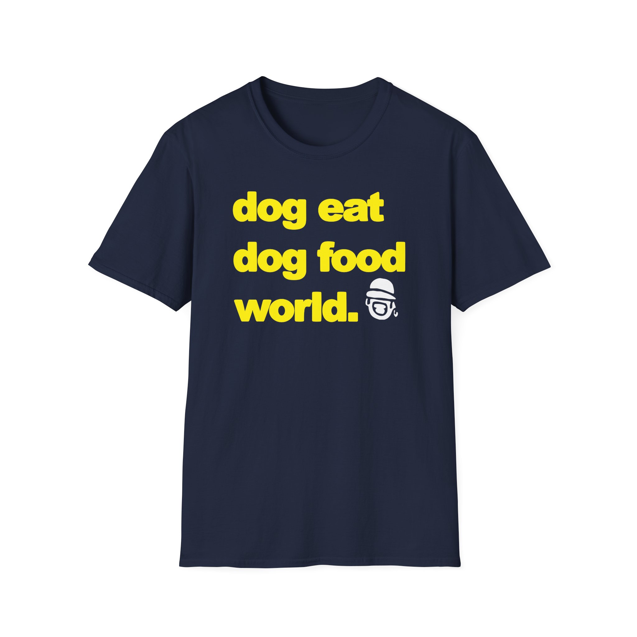 Dog Eat Dog Food World Unisex Softstyle T-Shirt