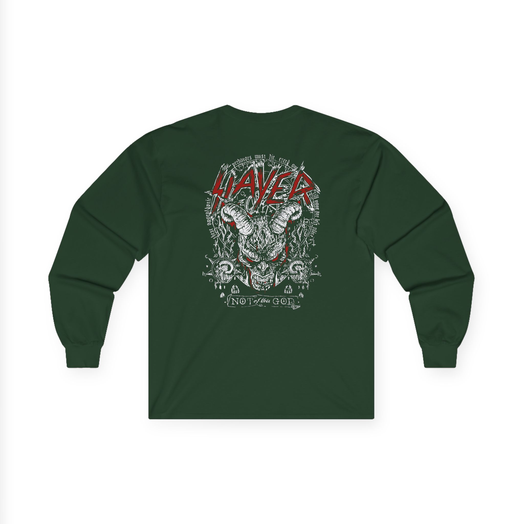 Slayer Not Of This God Unisex Ultra Cotton Long Sleeve Tee