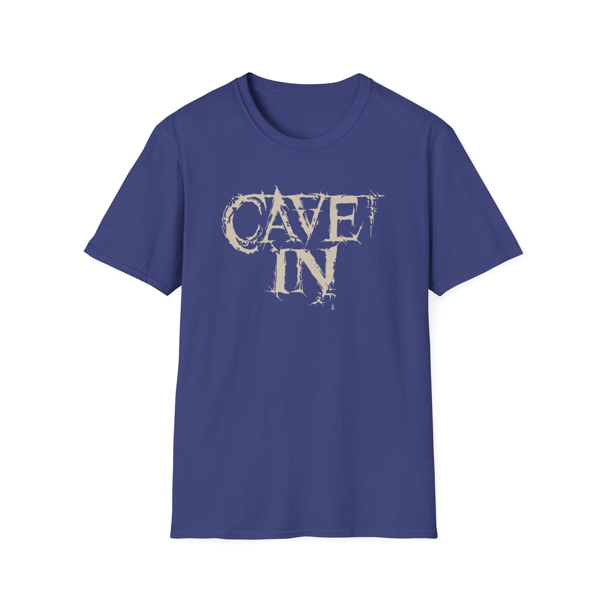 Cave in Logo & Satellite Unisex Softstyle T-Shirt