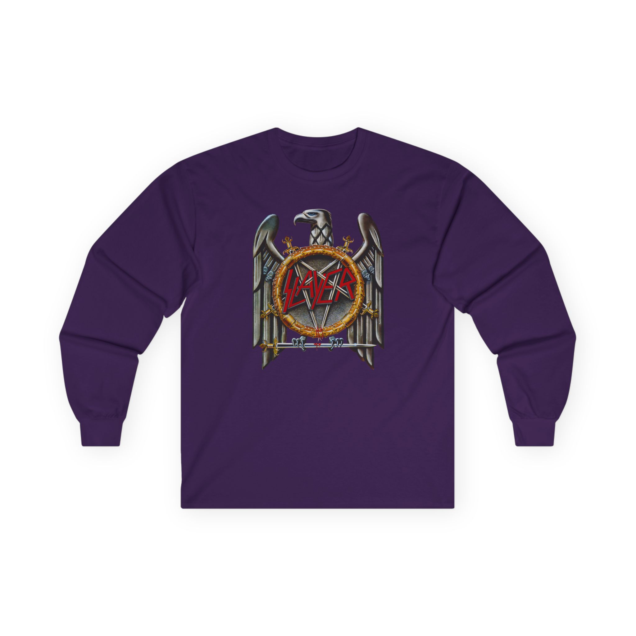 Slayer Silver Eagle Unisex Ultra Cotton Long Sleeve Tee