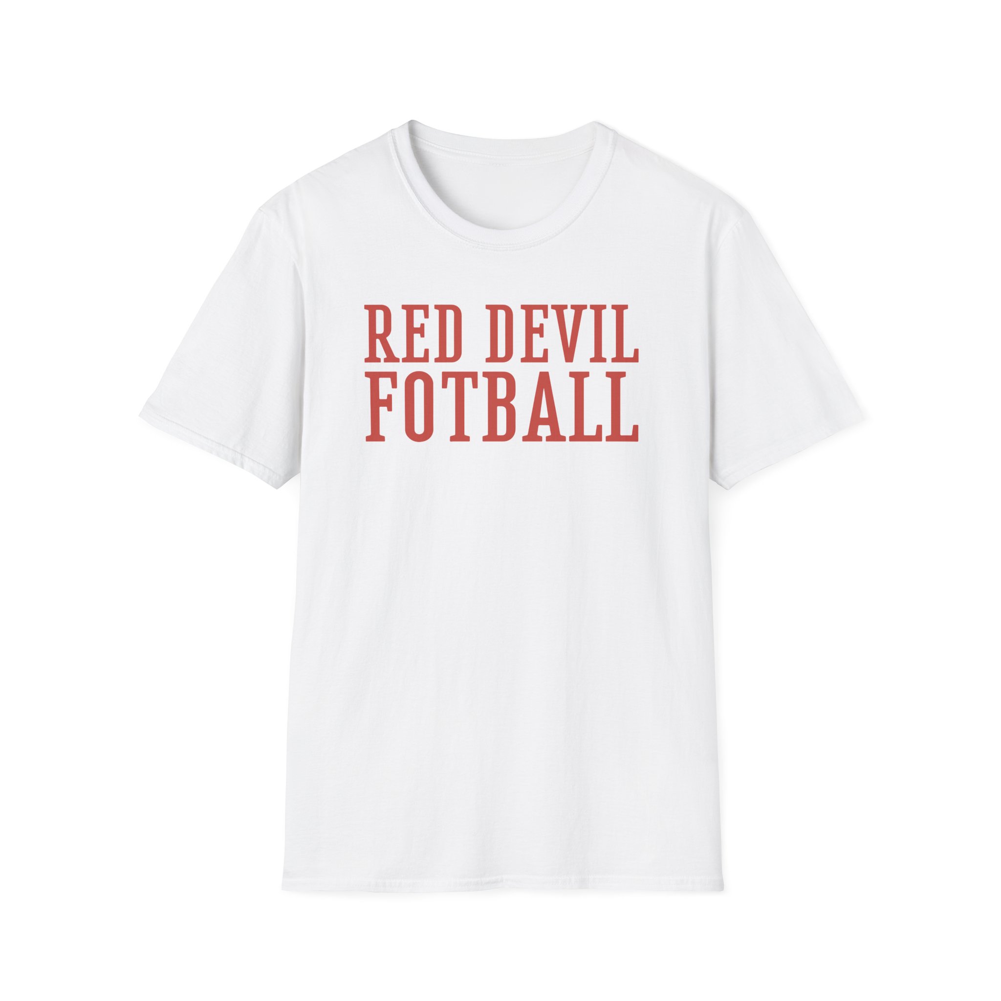 Shaboozey Red Devil Football Unisex Softstyle T-Shirt