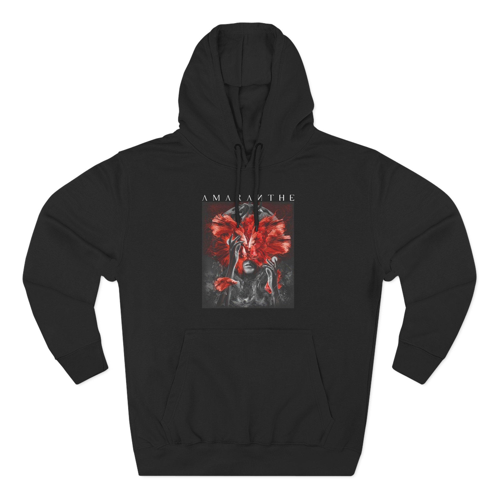 Amaranthe Strong Three-Panel Fleece Hoodie