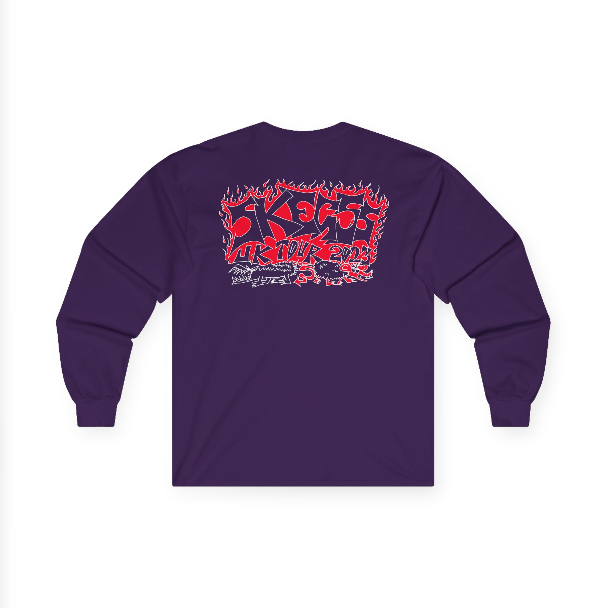 Skegss Rat Tour Unisex Ultra Cotton Long Sleeve Tee