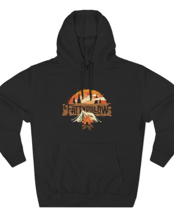Fattypillow Three-Panel Fleece Hoodie